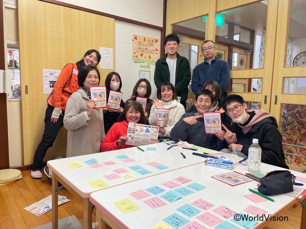 2月9日PFA研修に参加した園長、保育士の皆さまとWVJスタッフ