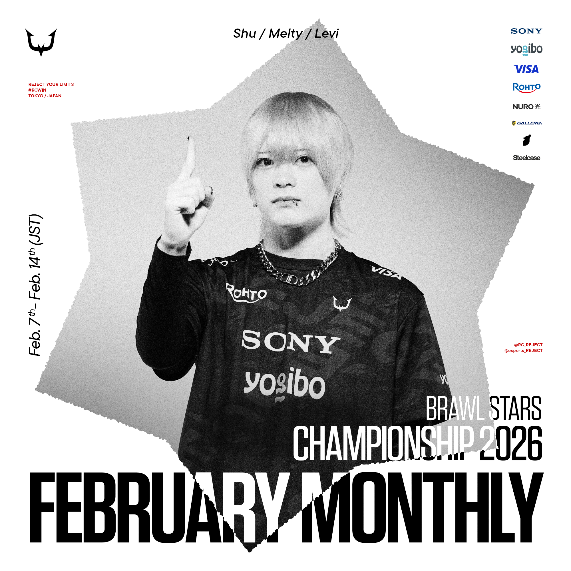 REJECTブロスタ部門、新体制で世界へ！2026年王座狙う