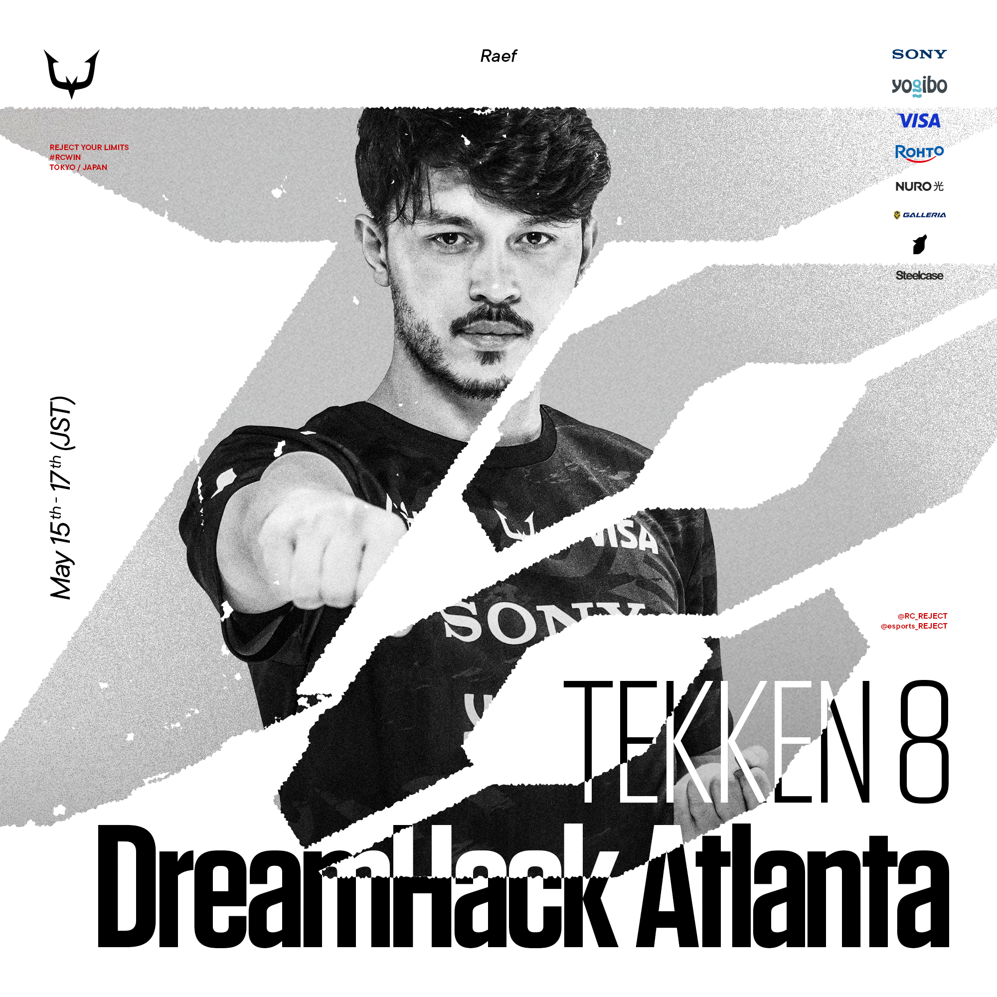 鉄拳Raef、115億円EWCへ！DreamHack Atlanta出場
