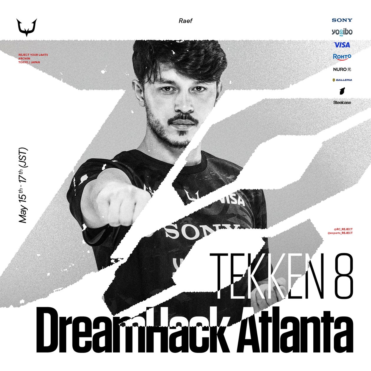 鉄拳Raef、115億円EWCへ!DreamHack Atlanta出場 鉄拳Raef、115億円EWCへ!DreamHack Atlanta出場