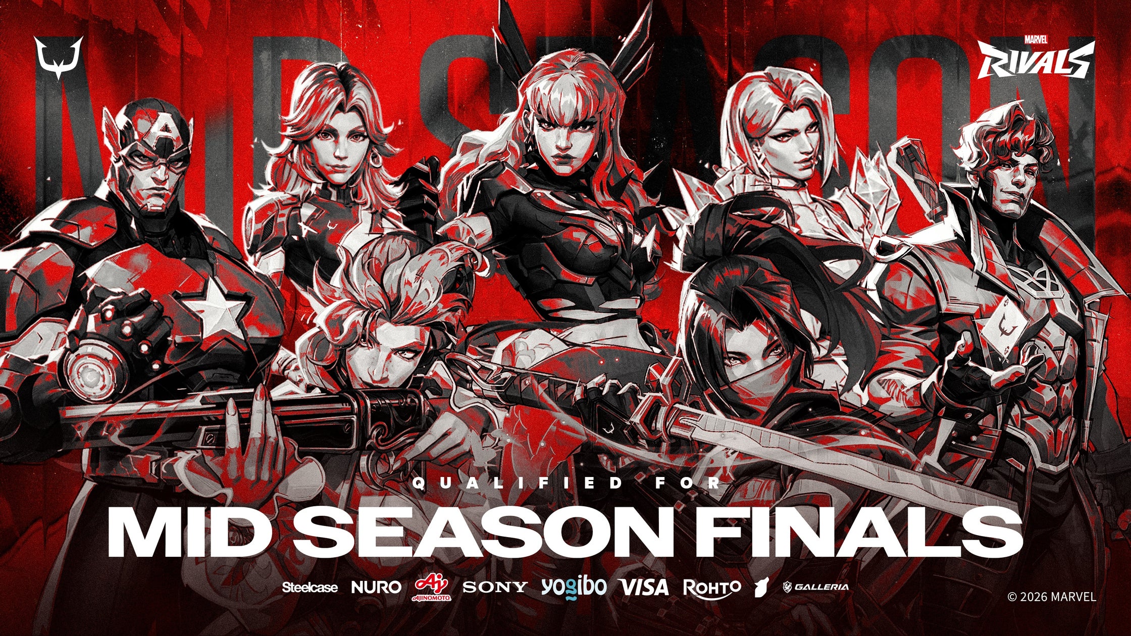 eスポーツREJECT、Marvel Rivals部門が世界大会出場権獲得! eスポーツREJECT、Marvel Rivals部門が世界大会出場権獲得!