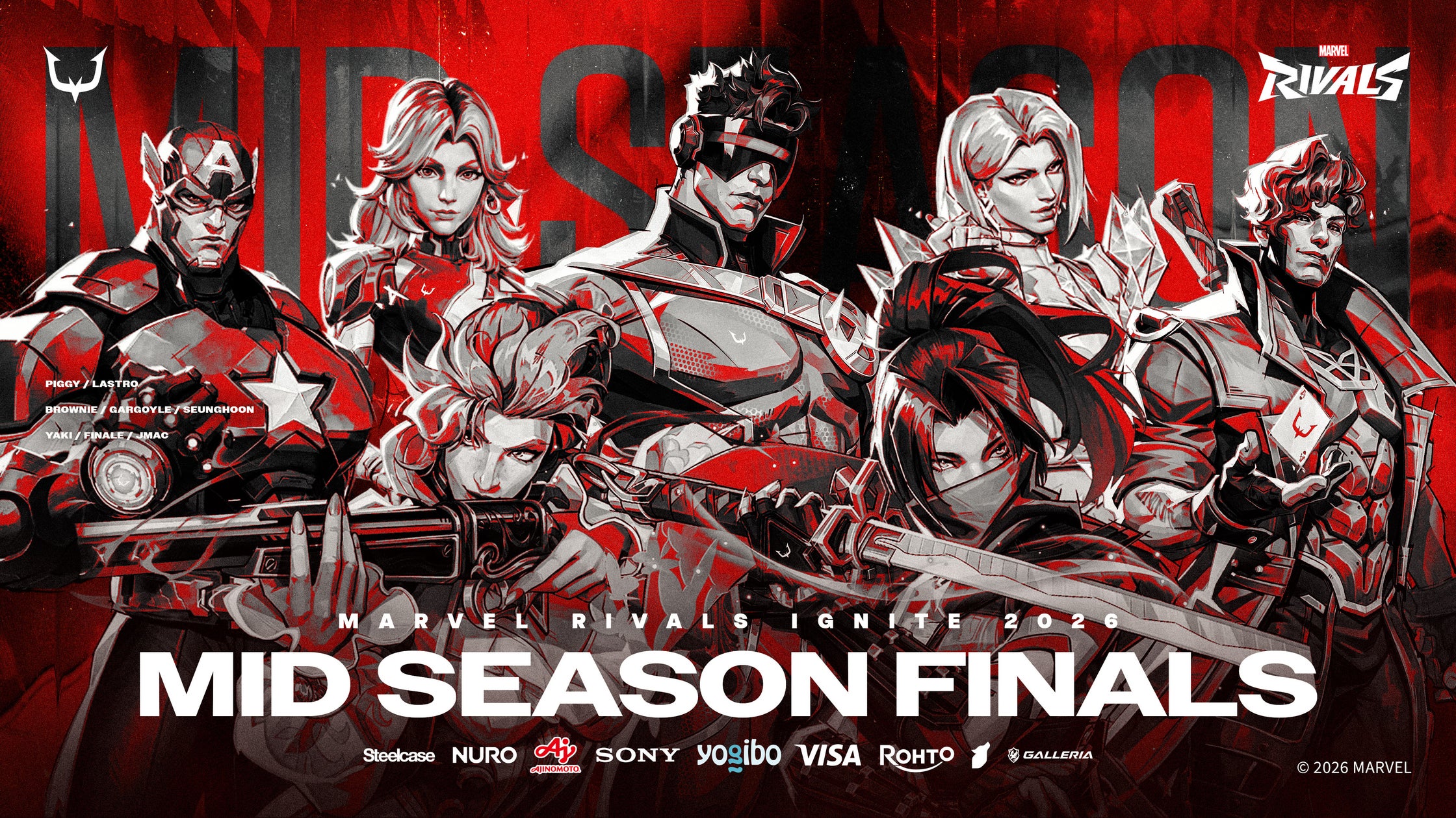 eスポーツREJECT、世界大会「Marvel Rivals Ignite 2026」出場決定! eスポーツREJECT、世界大会「Marvel Rivals Ignite 2026」出場決定!
