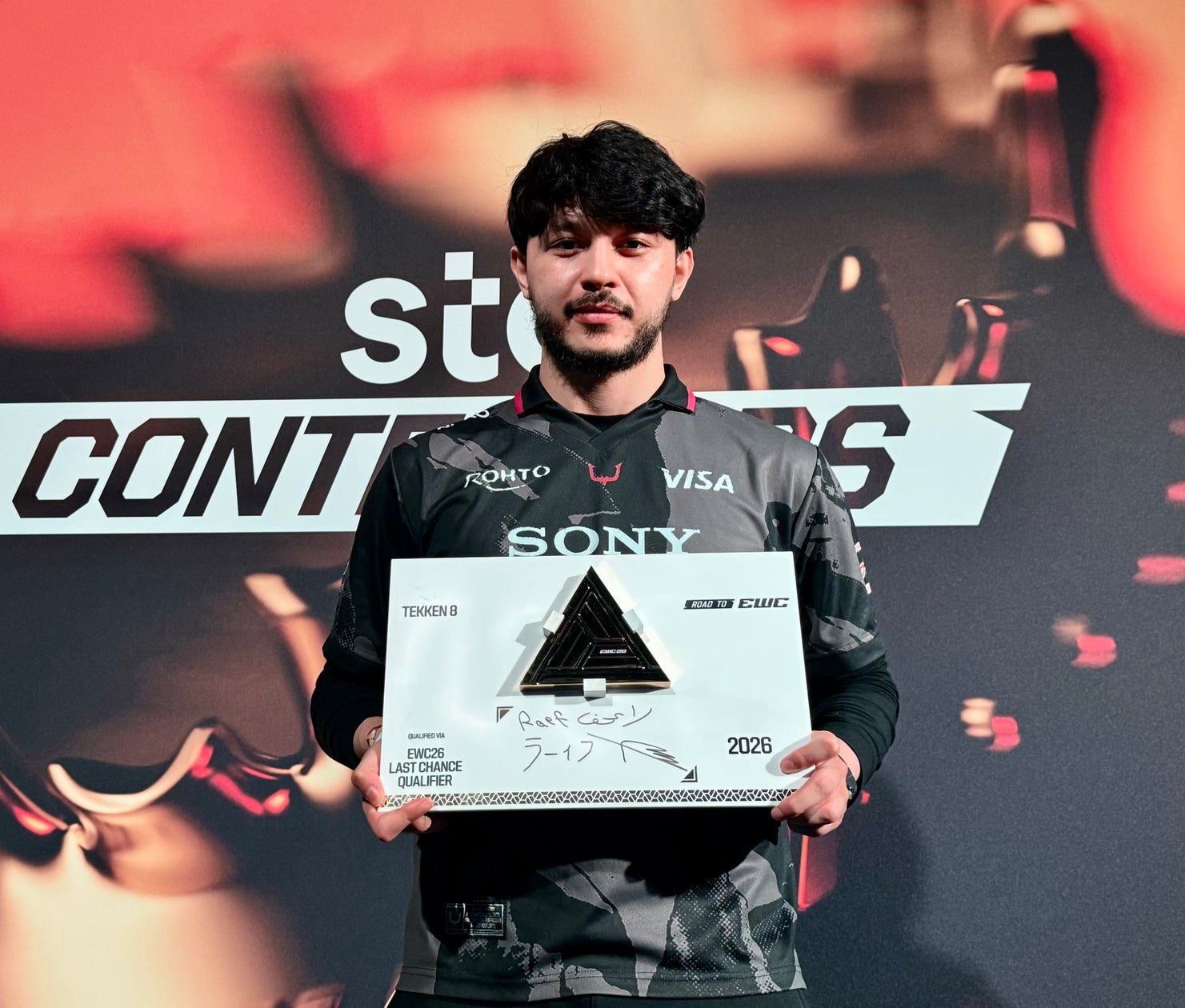 【快挙】REJECT Raef選手、鉄拳8で「Esports World Cup 2026」本戦出場権獲得! 【快挙】REJECT Raef選手、鉄拳8で「Esports World Cup 2026」本戦出場権獲得!