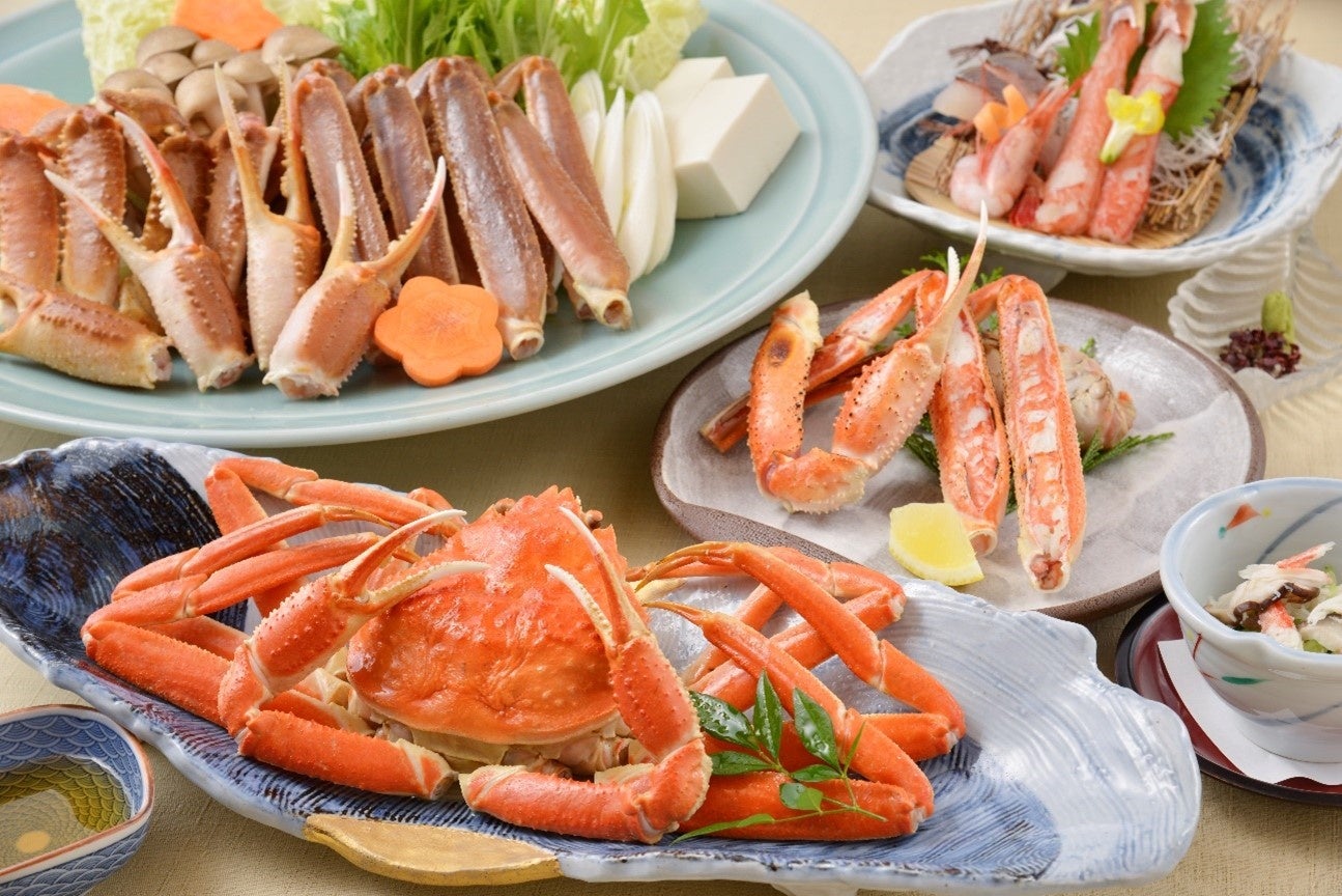 冬季限定！「ズワイガニ」を存分に楽しめるお料理