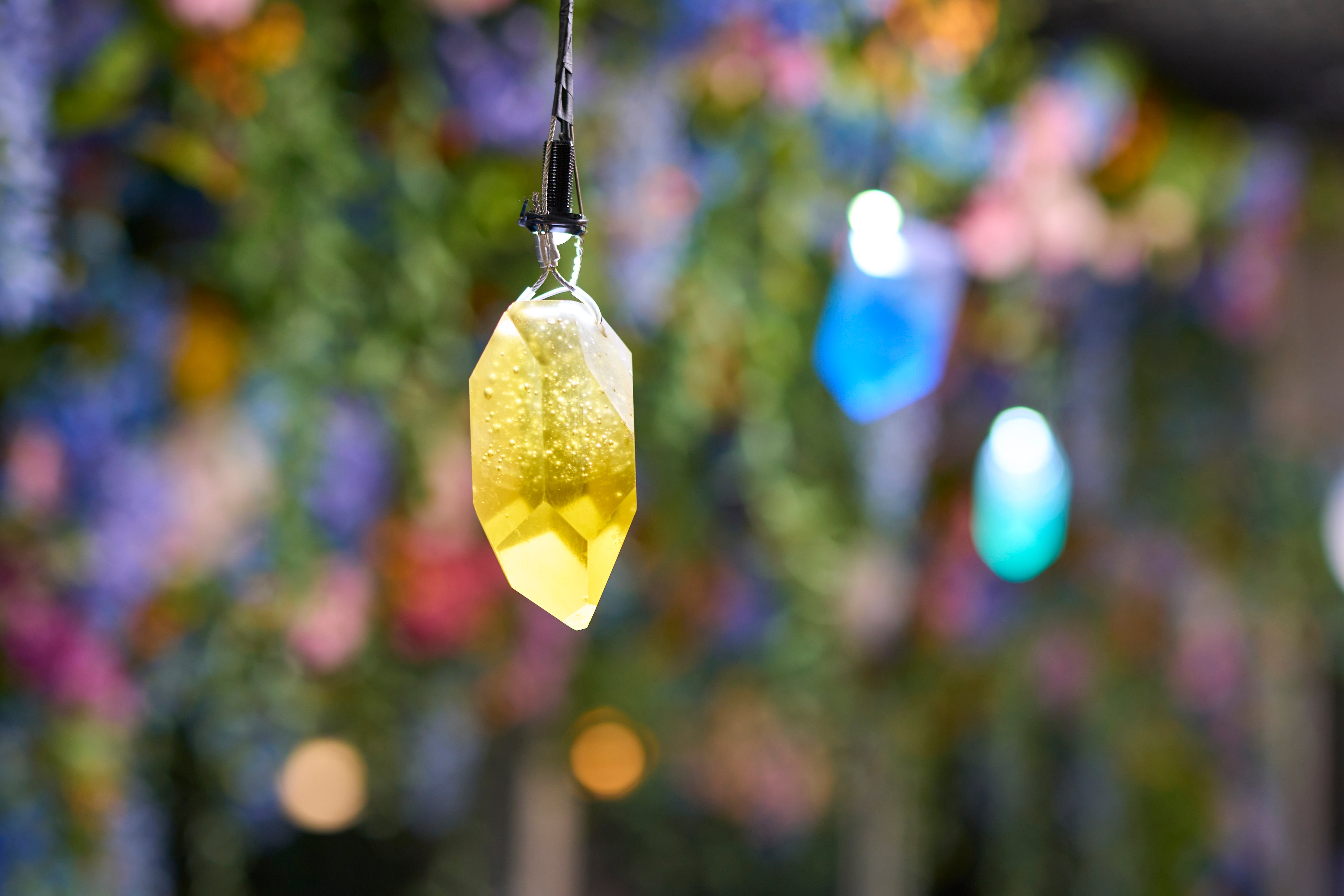 天空のバーカウンター装飾