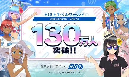 「HISトラベルワールド」の来場者数が130万人を突破