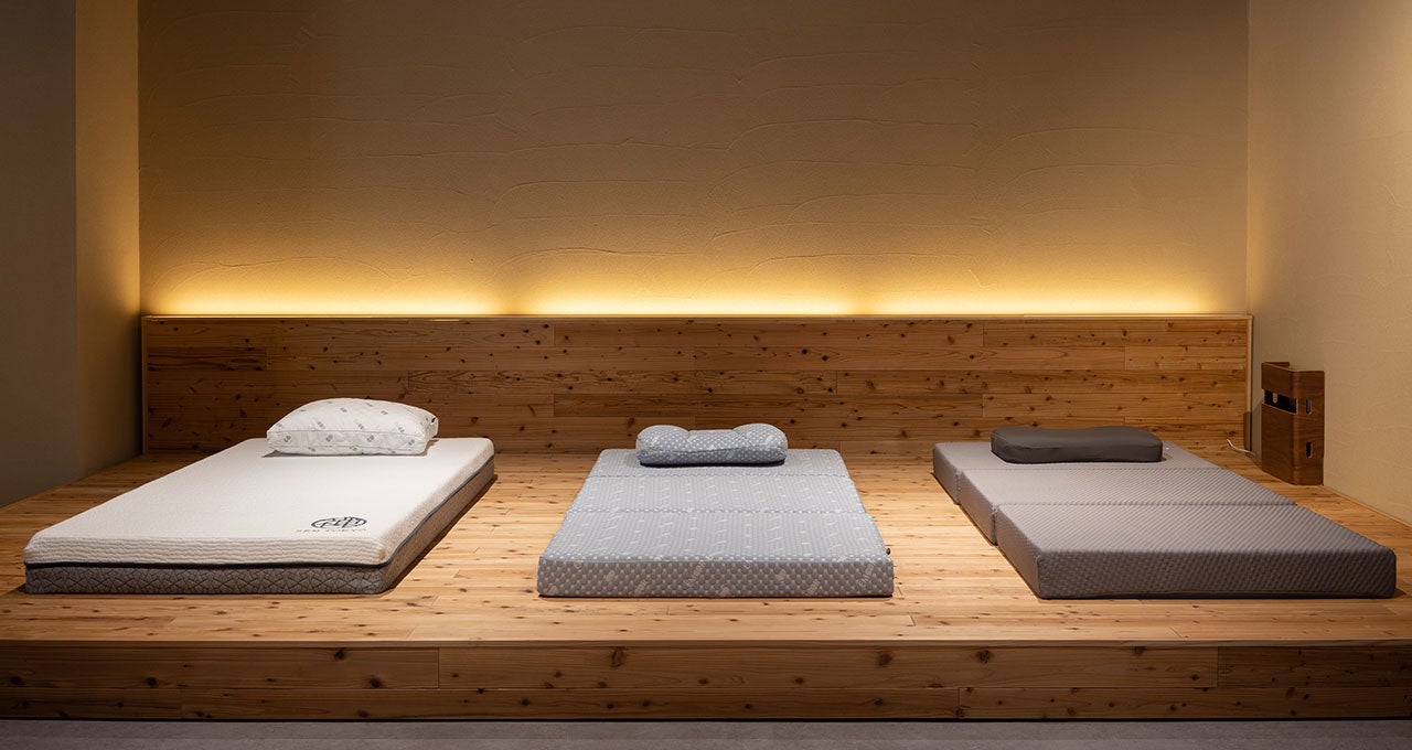 寝具選びのための寝台