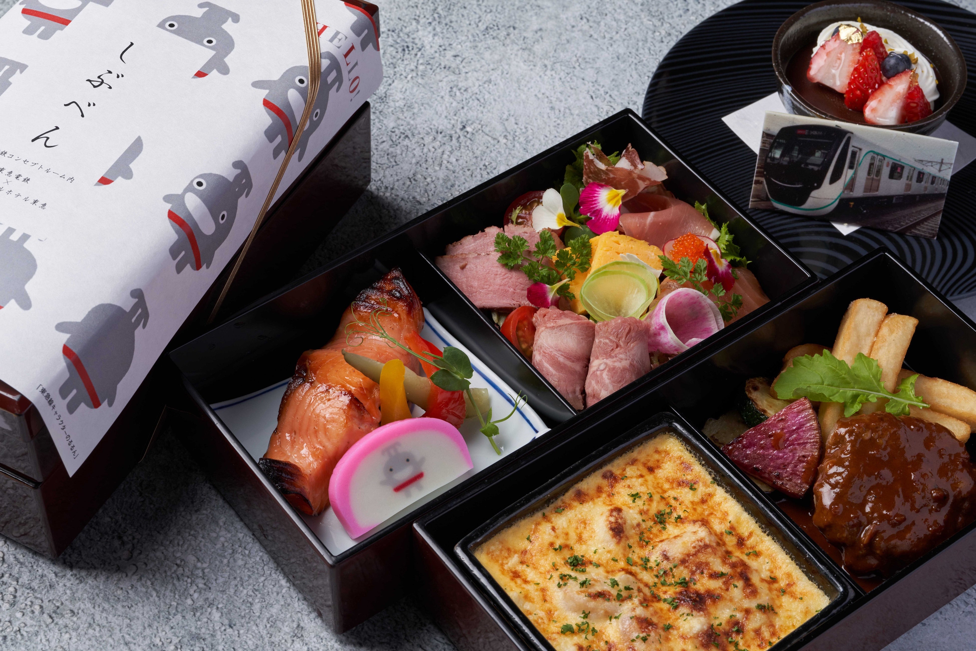 駅弁風2段重「しぶべん」イメージ