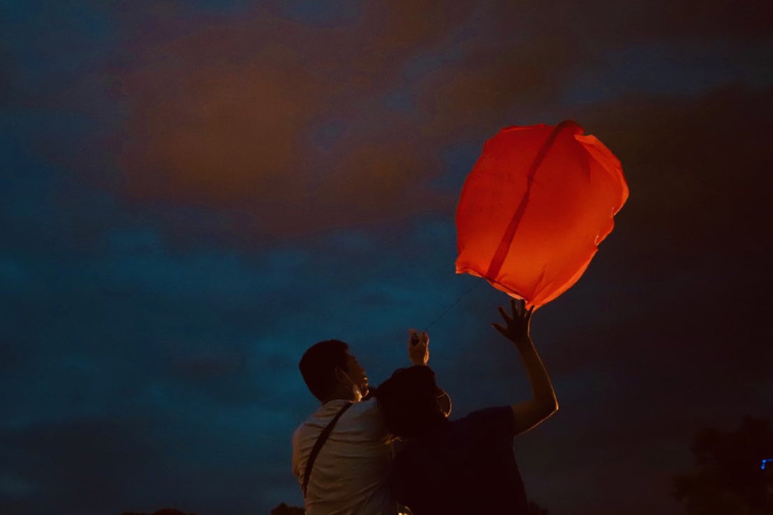 スカイランタン（イメージ）