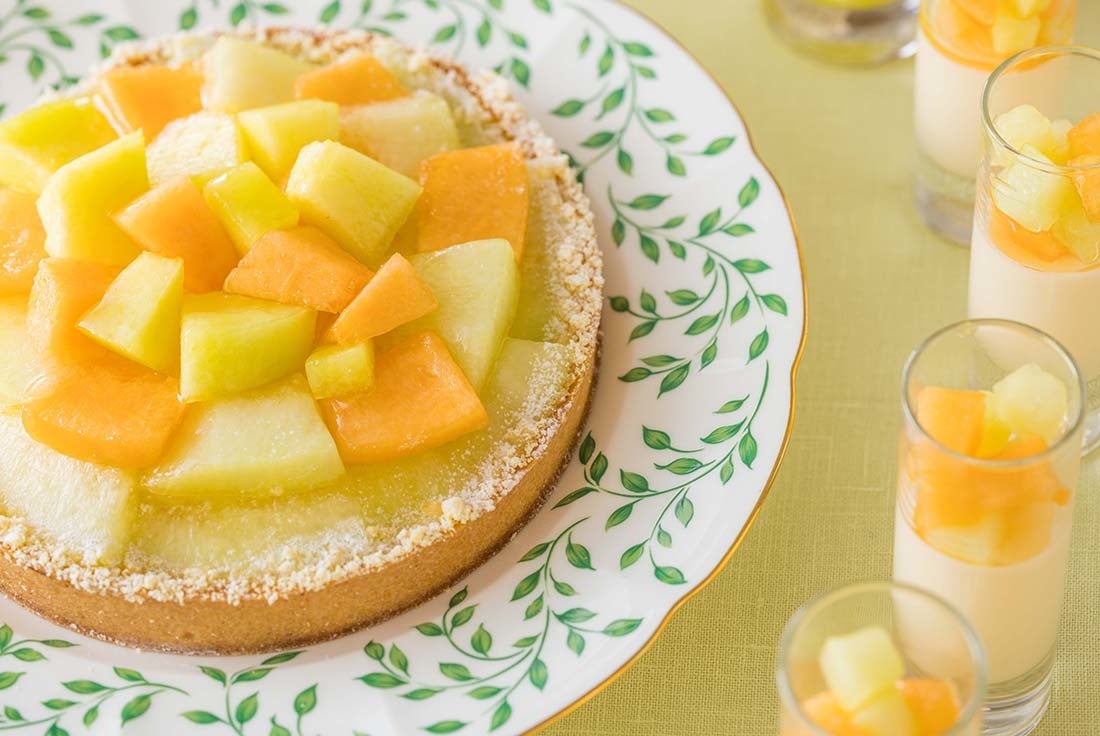 メロンのスイーツ　イメージ