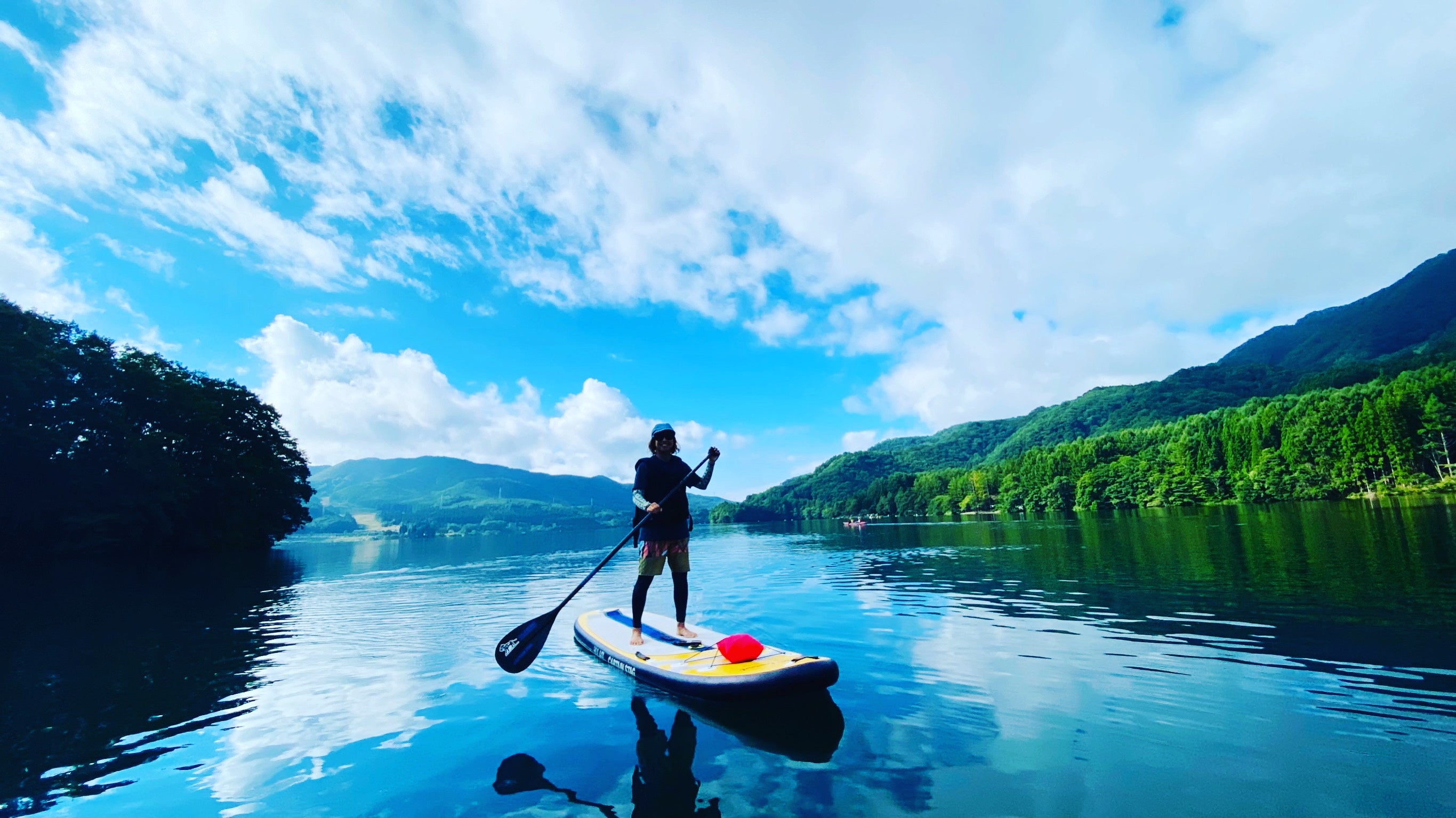 青木湖SUPレンタル