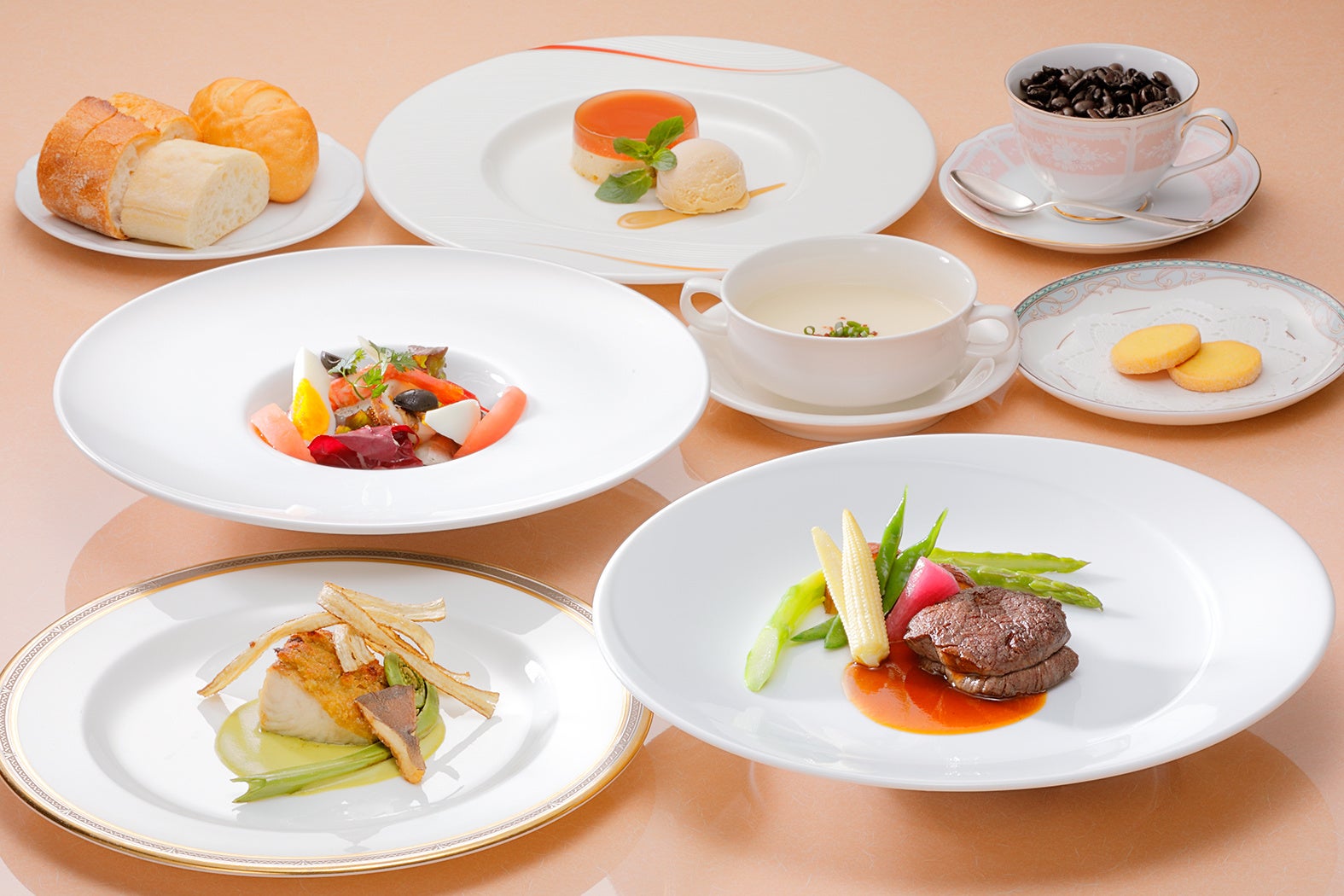 フレンチフルコース（イメージ）