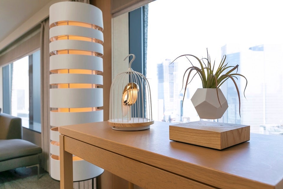 創意溢れるインテリアは機能性も抜群