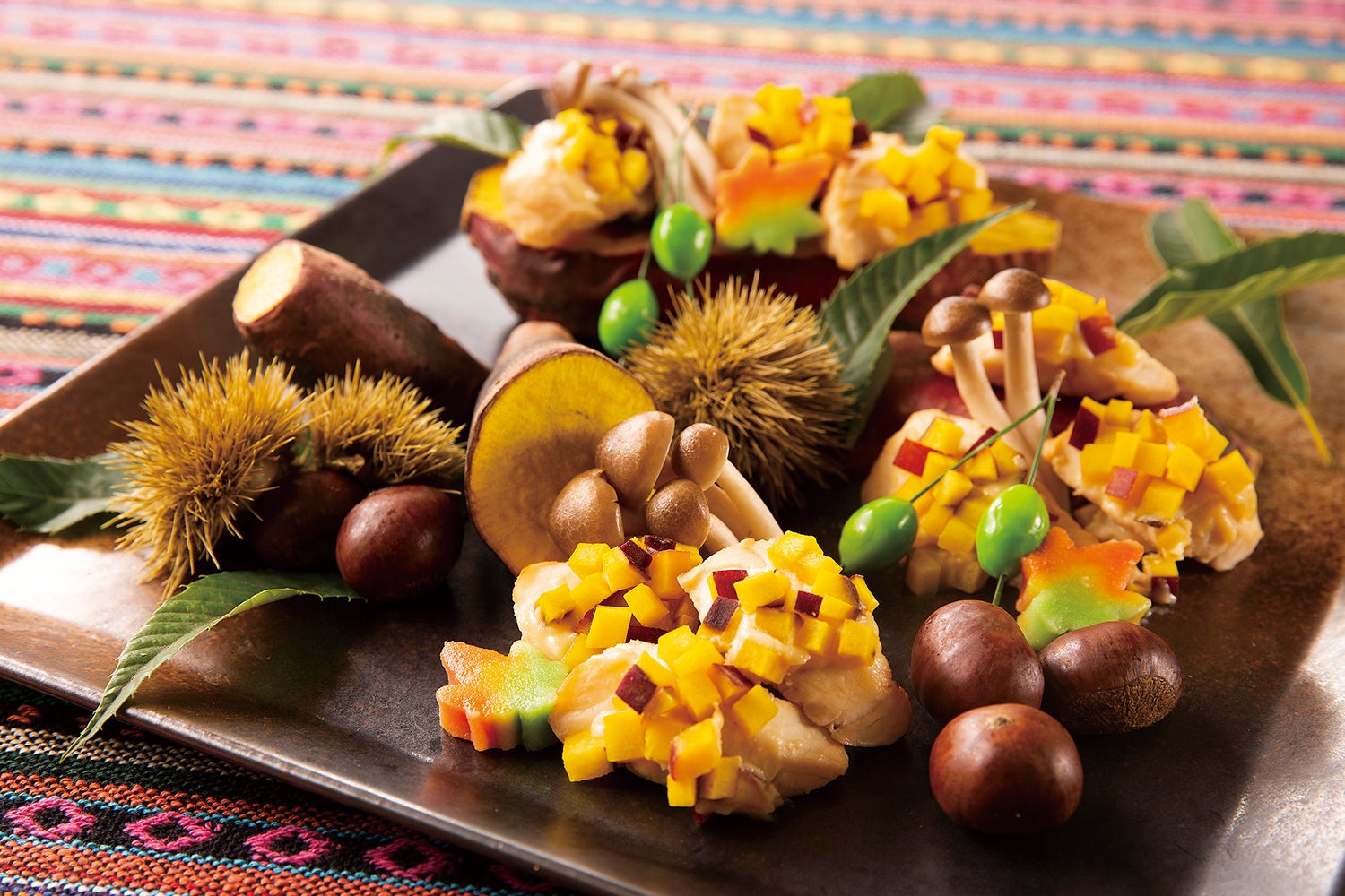 黒むつ薩摩焼　吹き寄せ