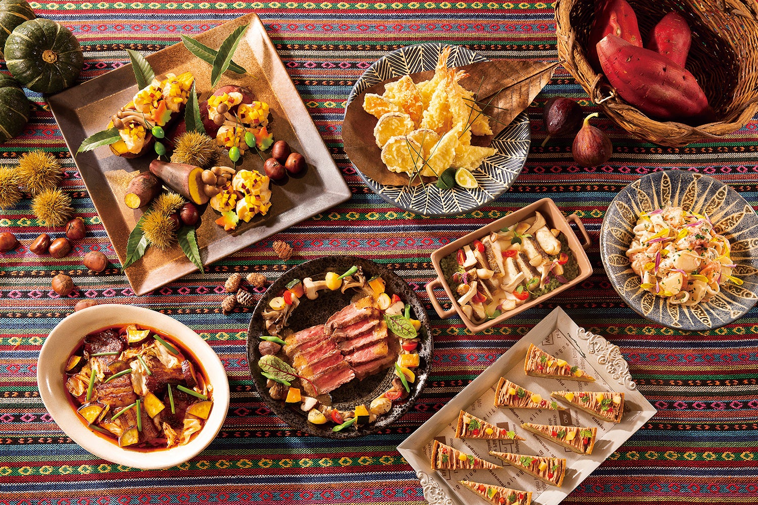 秋の味覚を堪能「いも・栗・かぼちゃ＆抹茶フェア」を開催 | 東急