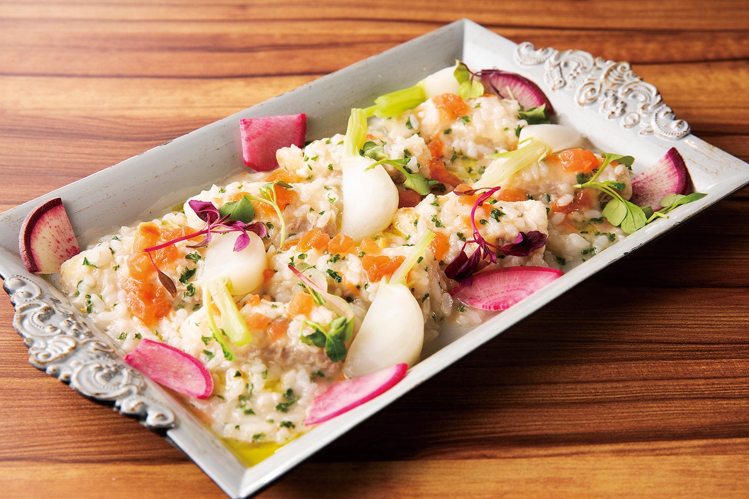 鱈の白ワイン蒸し ポルトガル風