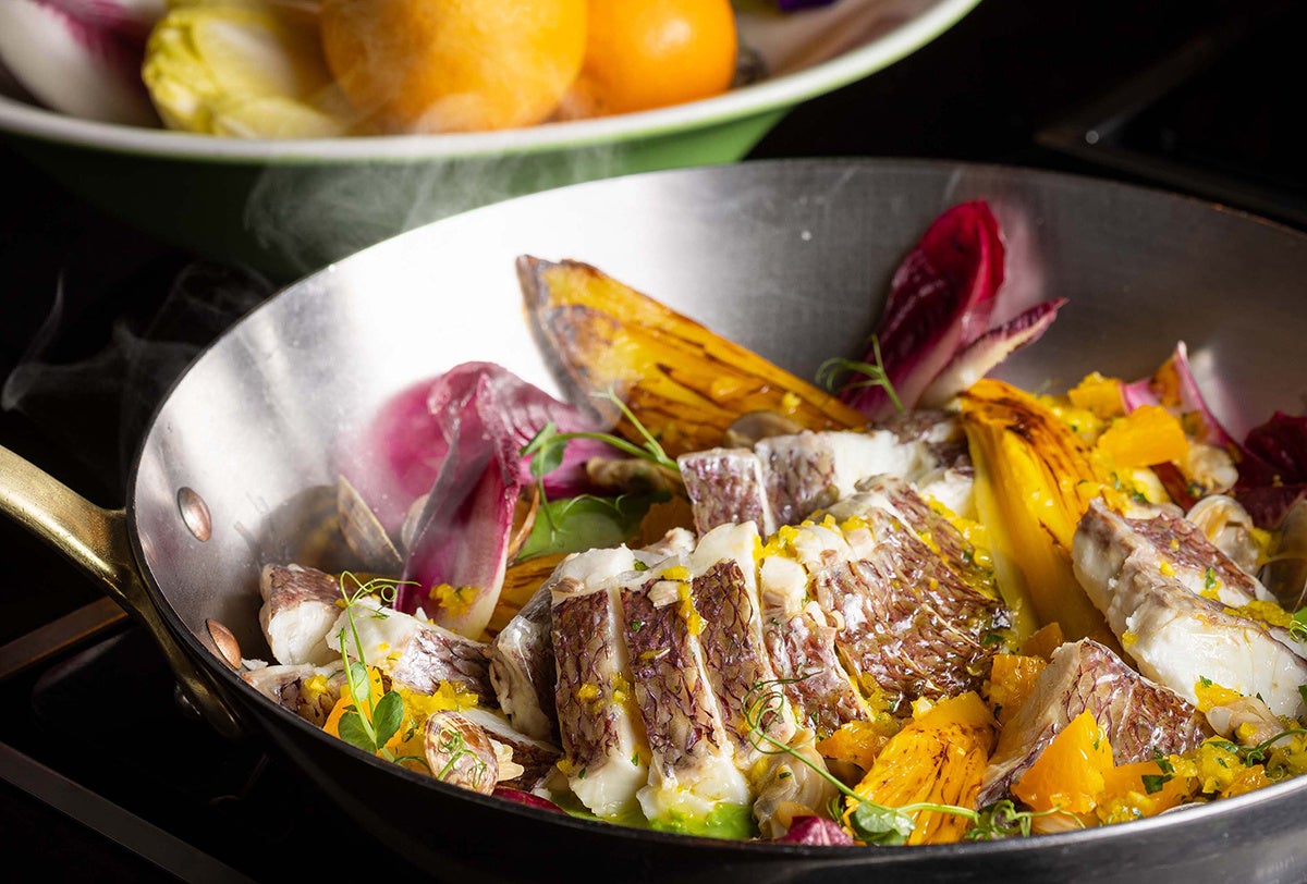 「海の幸とアンディーブのブレゼ」イメージ