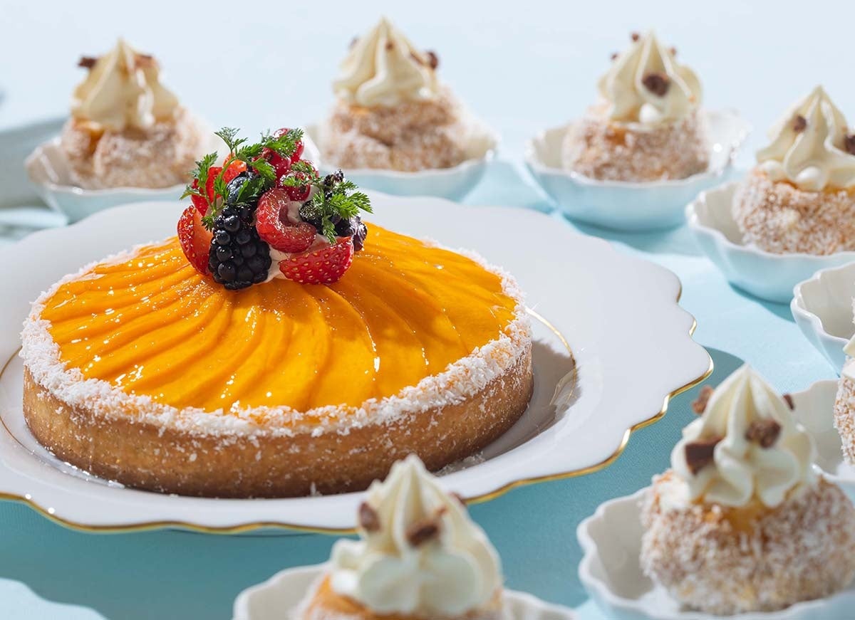 「マンゴータルト」と「シューバナーヌココ」イメージ