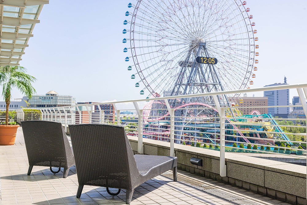 プールエリア　テラス