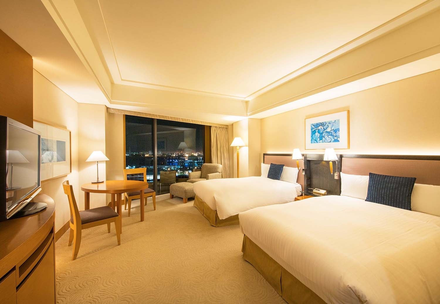 客室「エグゼクティブツイン　ベイビュー」