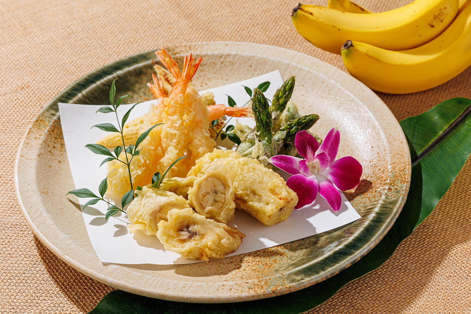 ▲バナナの天ぷら