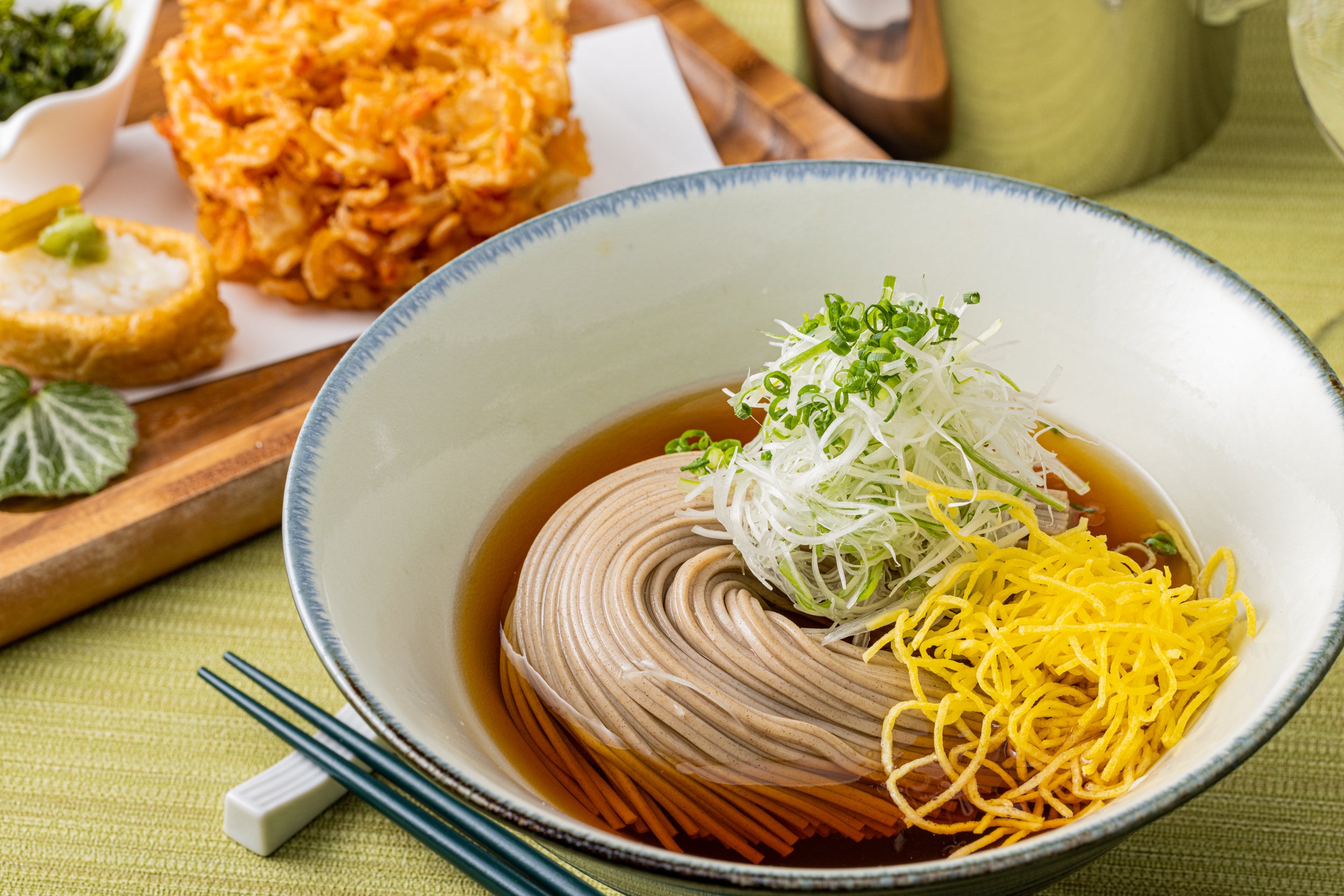 板前さんの冷やしぶっかけ麺（蕎麦）