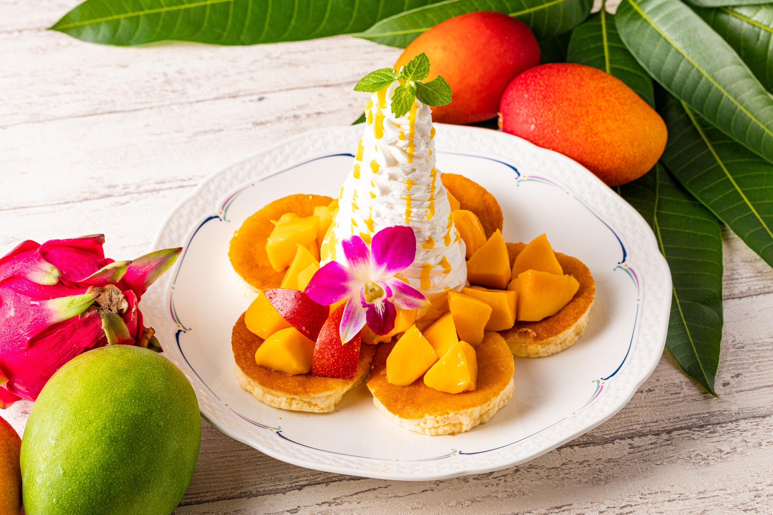 河津産マンゴーパンケーキ