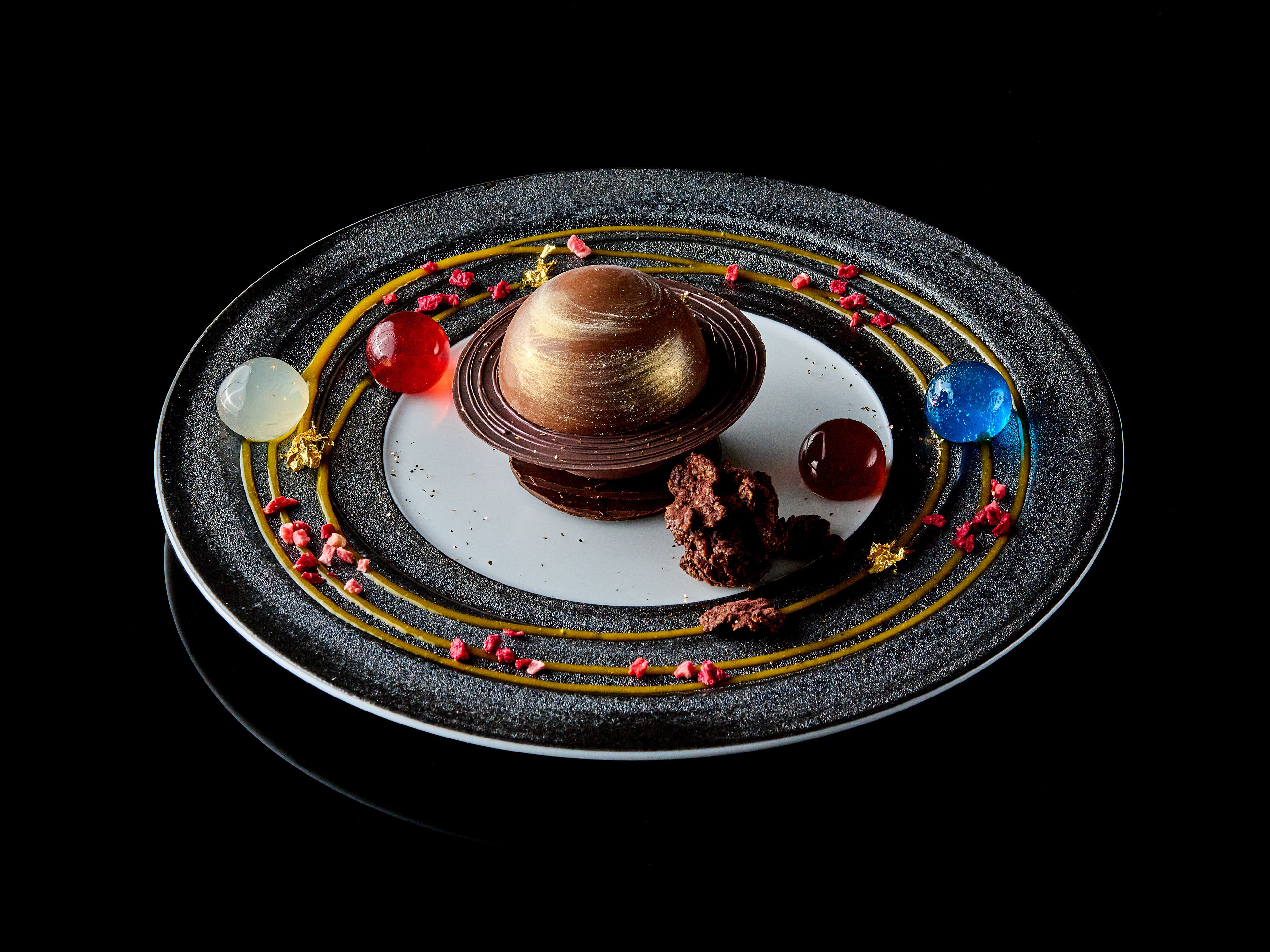 本ワークショップ限定ワンプレートデザート”ギャラクシー”