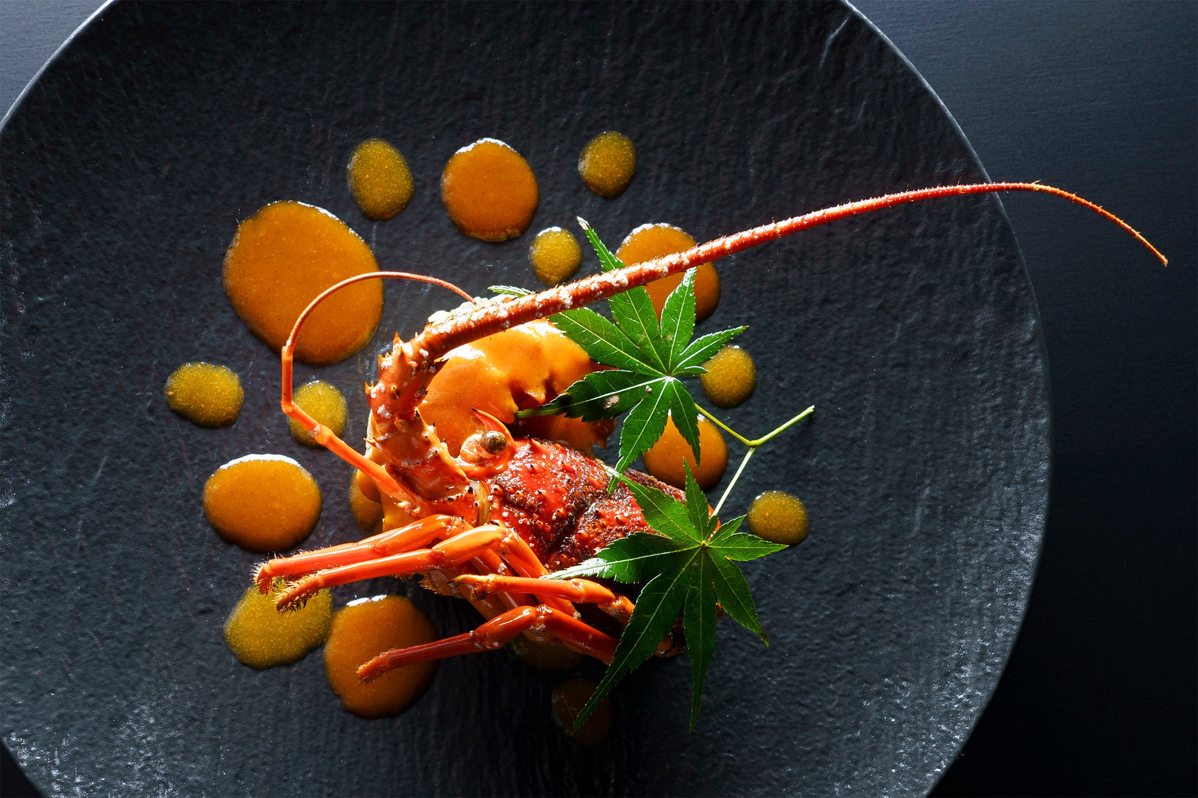 ビストロノミーと伊勢海老の出逢い！伊勢海老尽くし和洋折衷コースの選べる伊勢海老料理／伊勢海老のフレンチ仕立て例