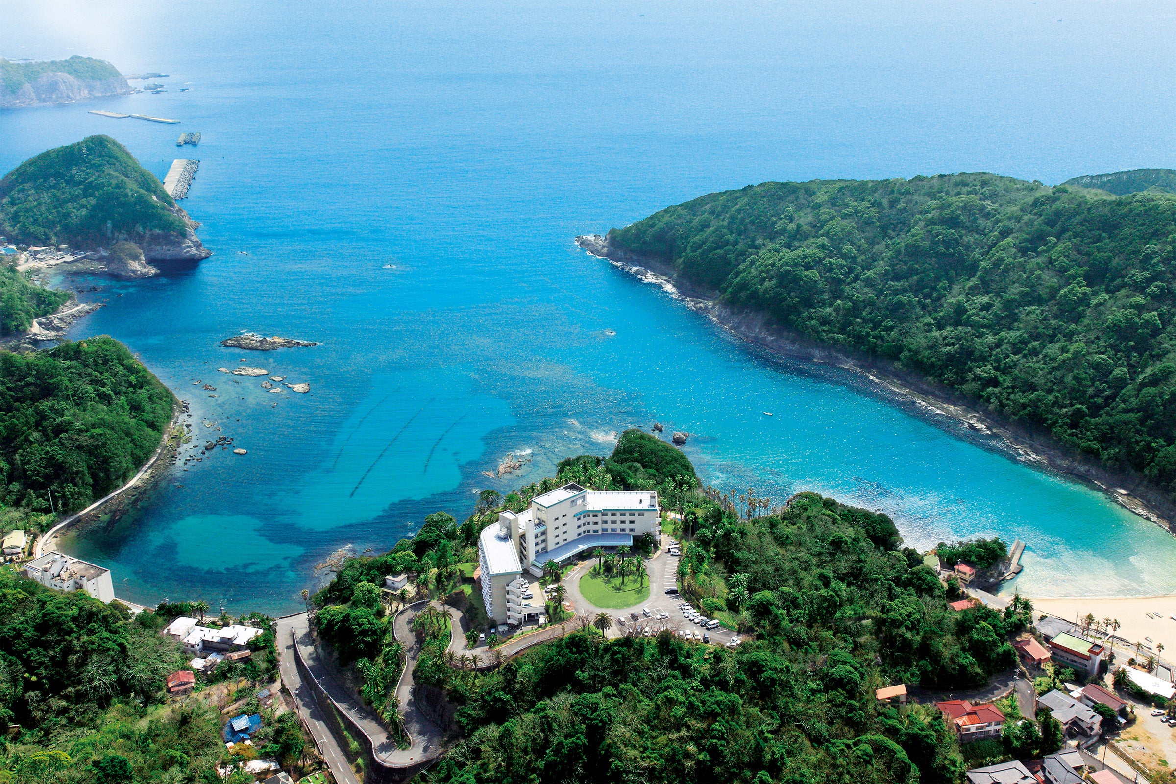 目の前に大浦湾を望む下田東急ホテル