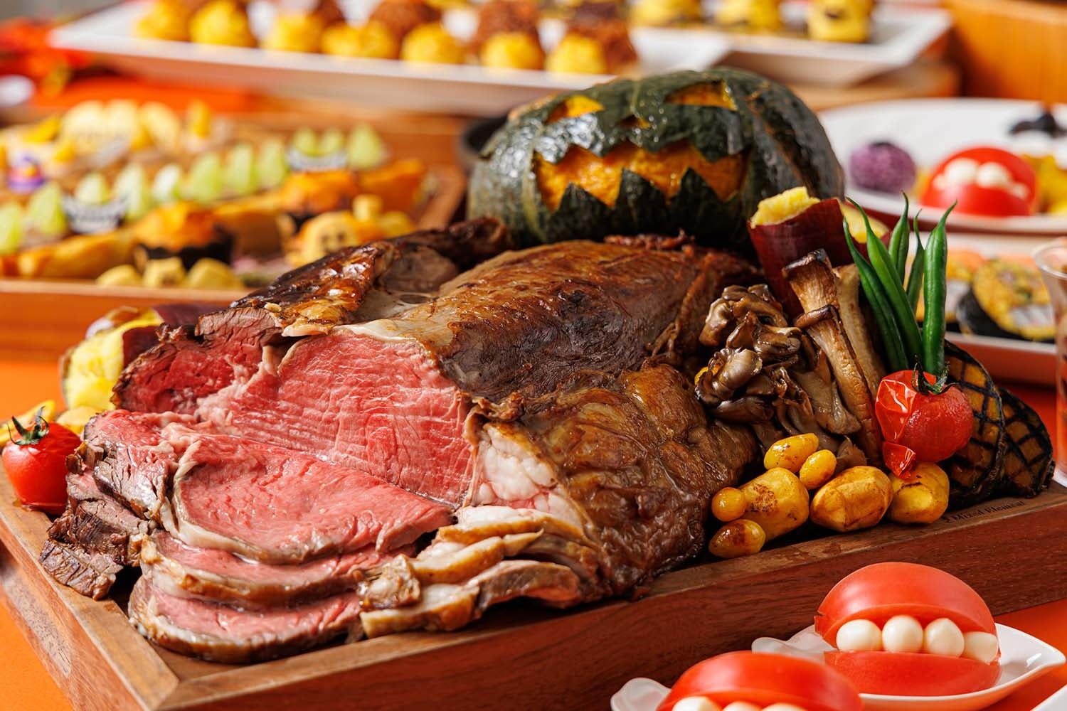 ▲料理長自慢のローストビーフ