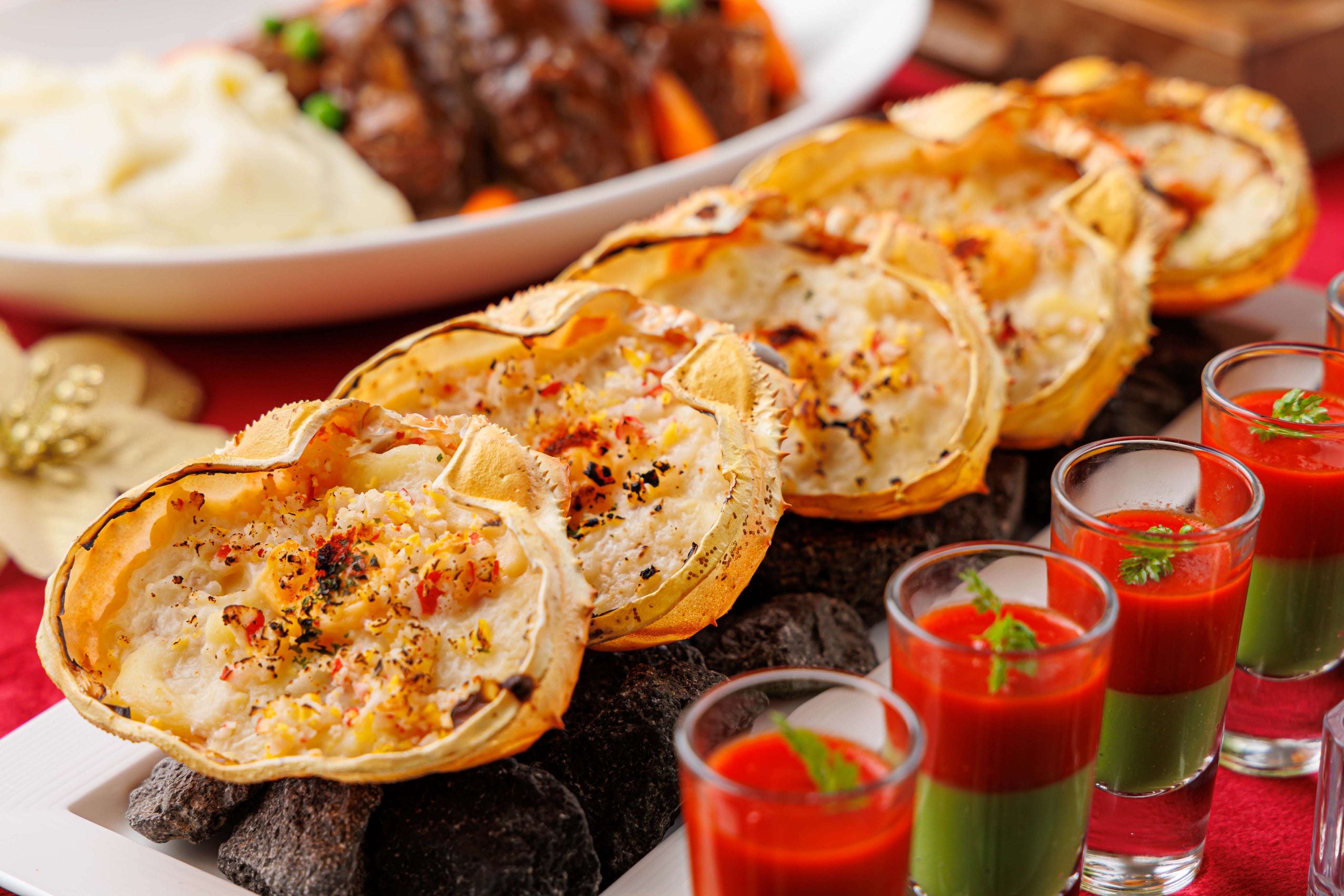 ▲蟹のグラタン