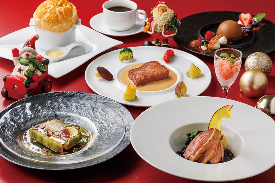 北海道産帆立貝柱、オマール海老、国産牛など贅沢食材を王道フレンチで楽しむクリスマスディナーを販売 グルメプレス