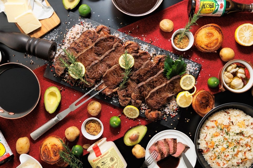 「牛ロースステーキ」ブッフェイメージ