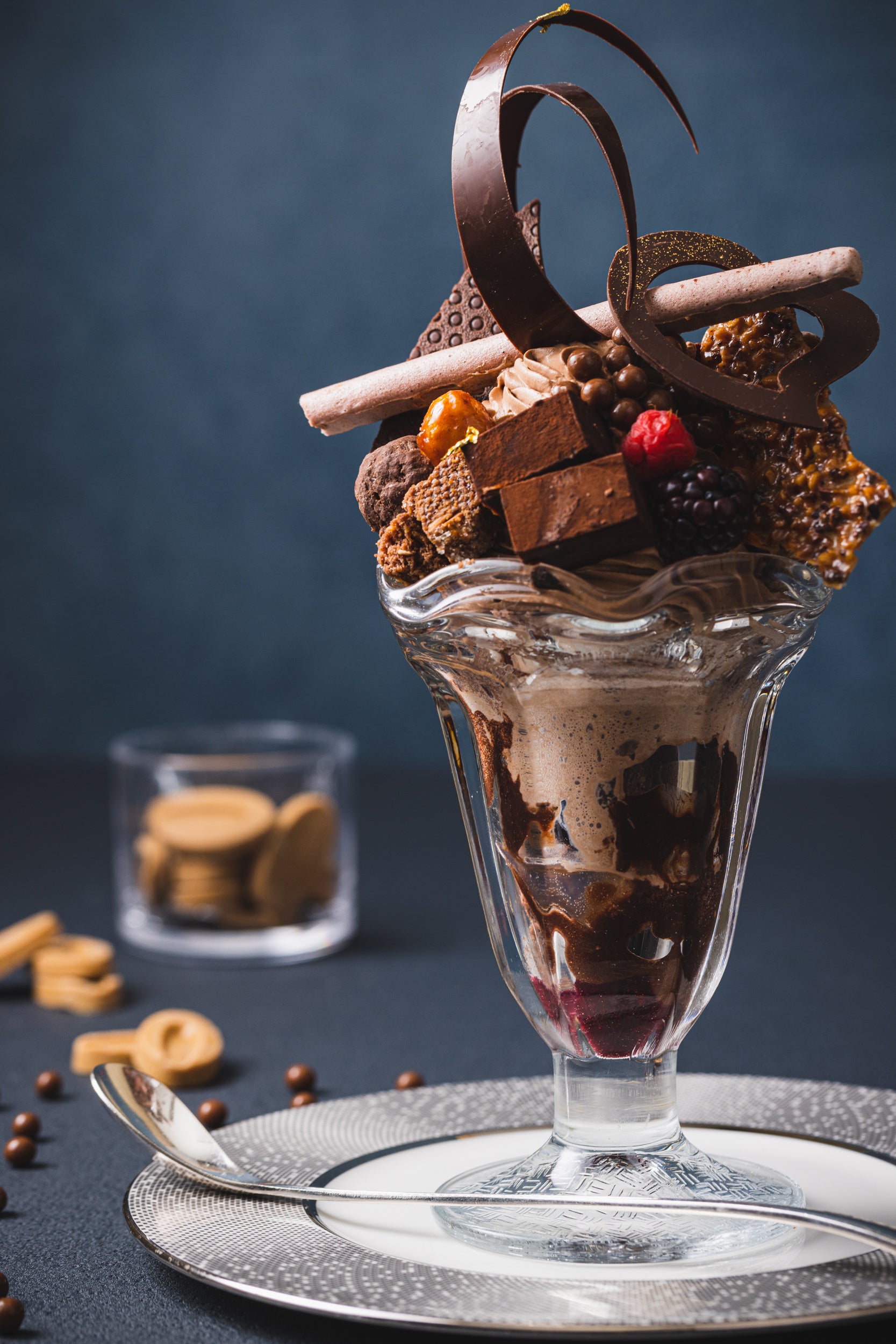 バレンタインパフェ