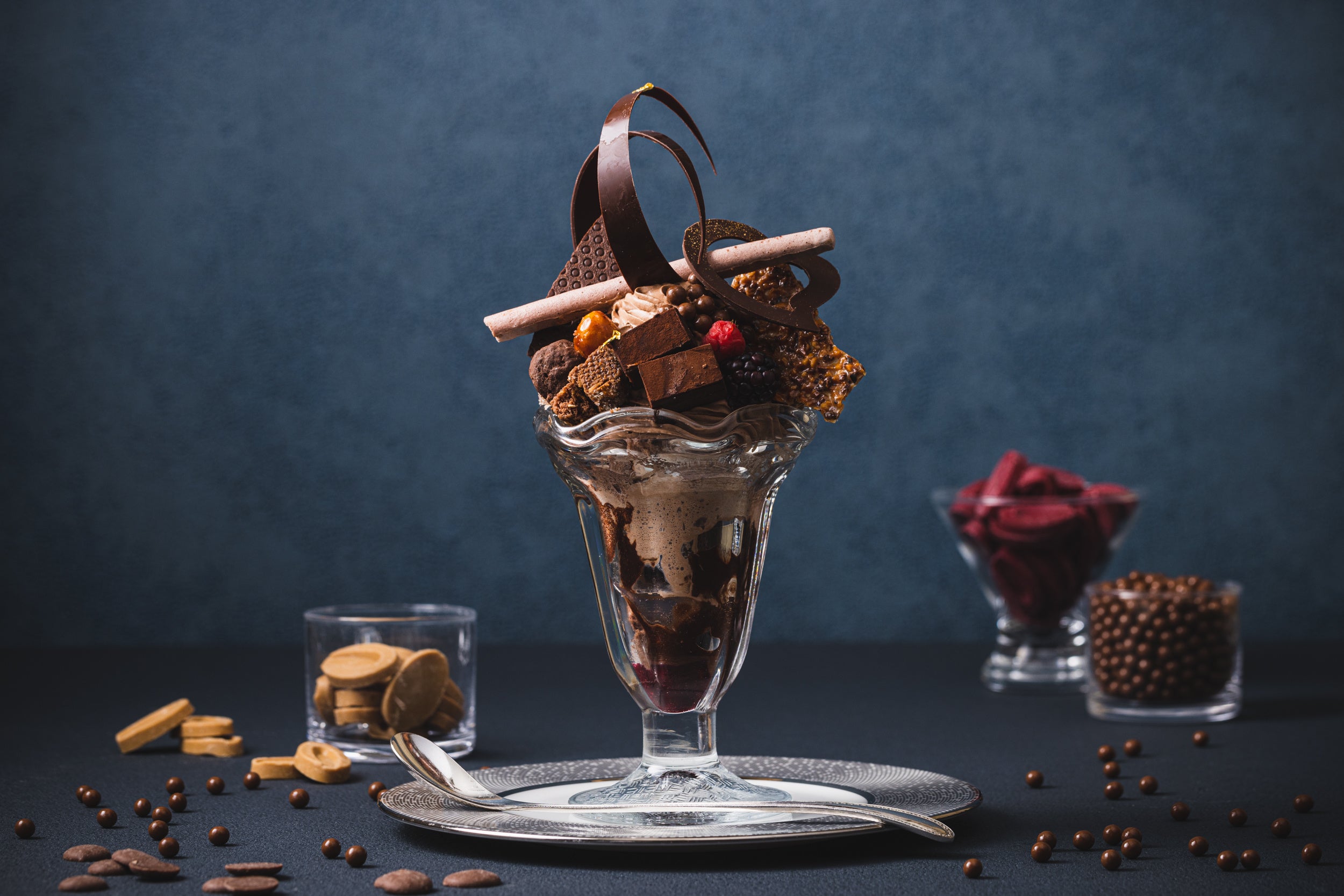 バレンタインパフェ