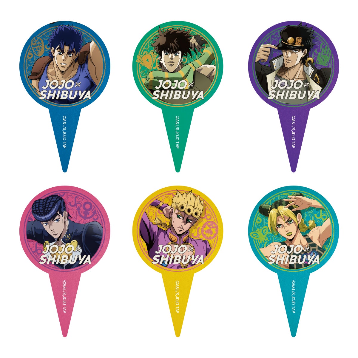 JOJO×渋谷 エクセルホテル東急 宿泊限定グッズ +コラボカフェ特典 JOJO×SHIBUYA』『ジョジョの奇妙な冒険』アニメーションシリーズ