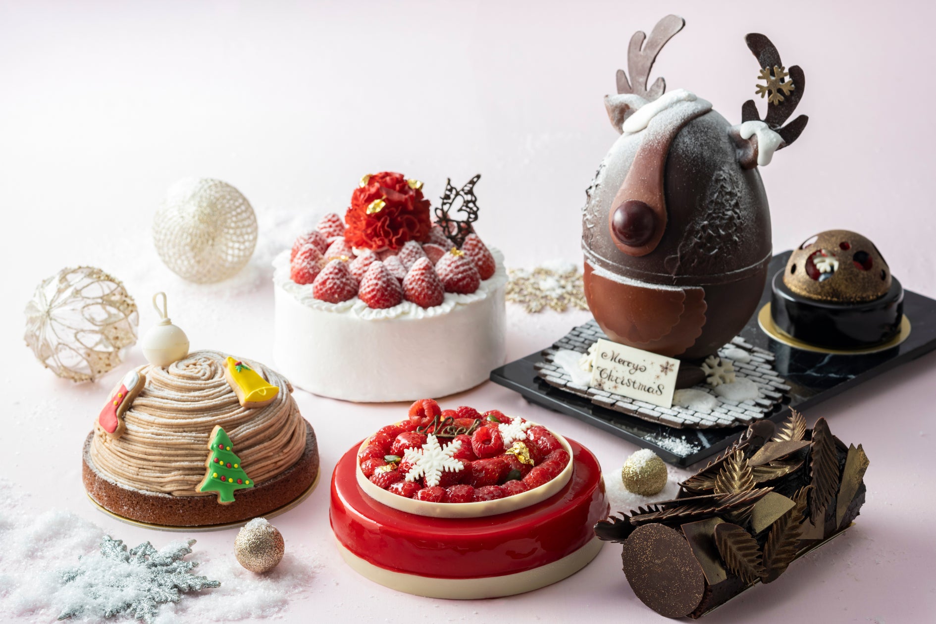 <10/1より予約開始>“王道かつ究極”の逸品が揃う、至福のクリスマスケーキが今年も登場