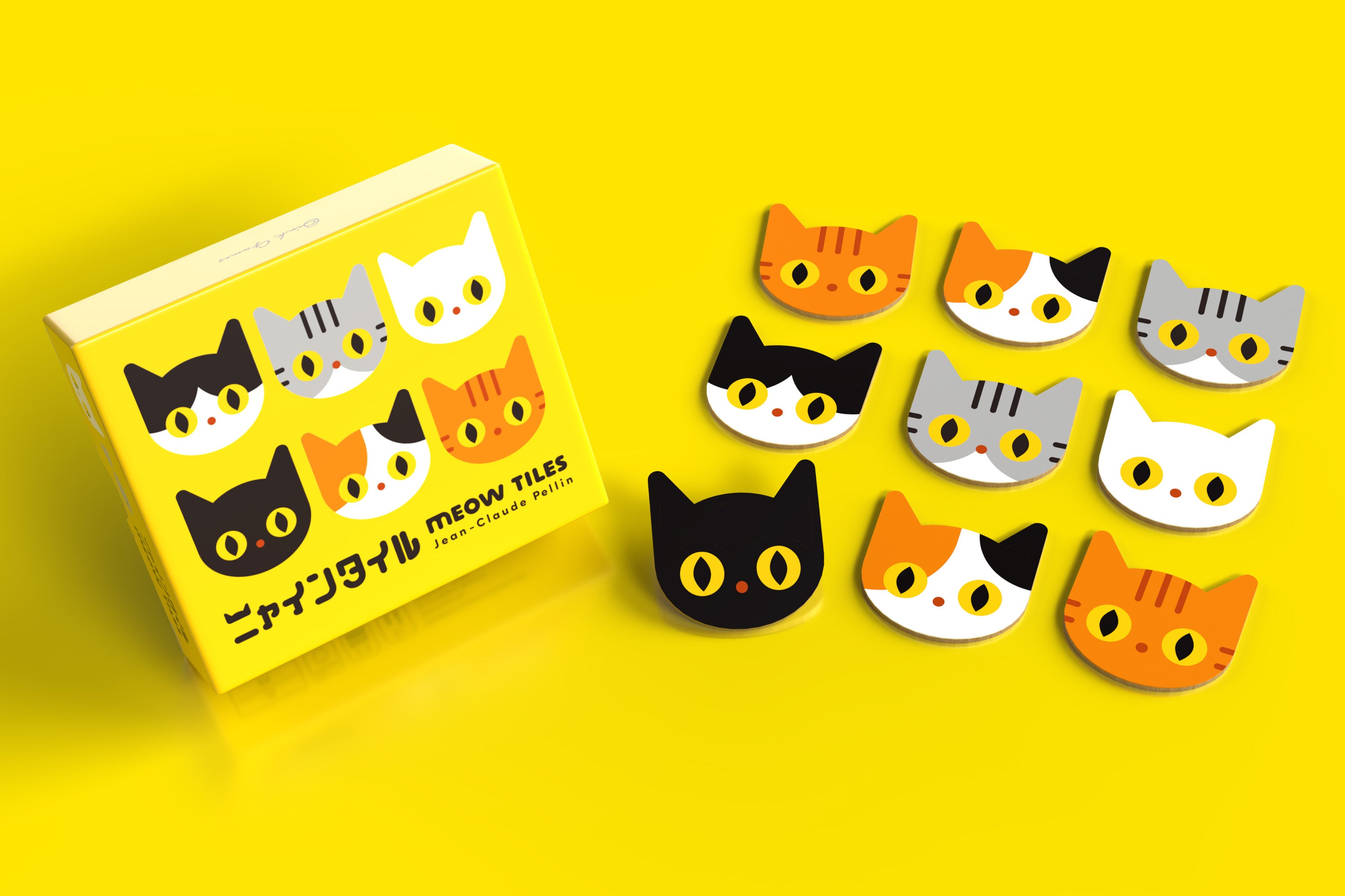 ニャインタイル発売！ネコ型パズル、シリーズ43万部突破