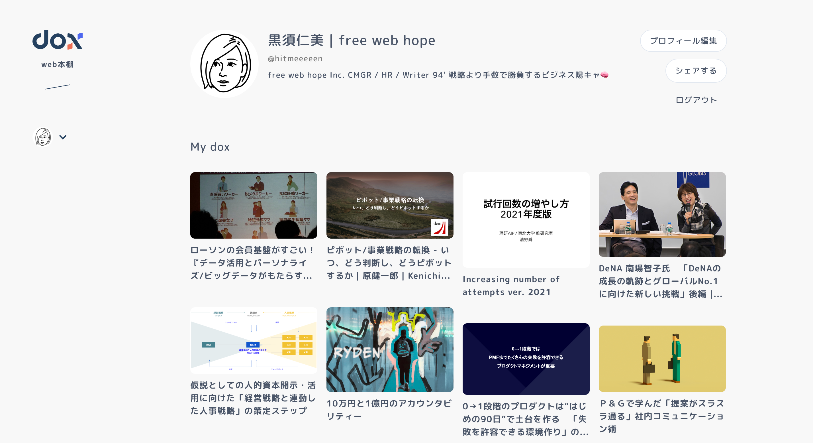 黒須仁美さんのdox