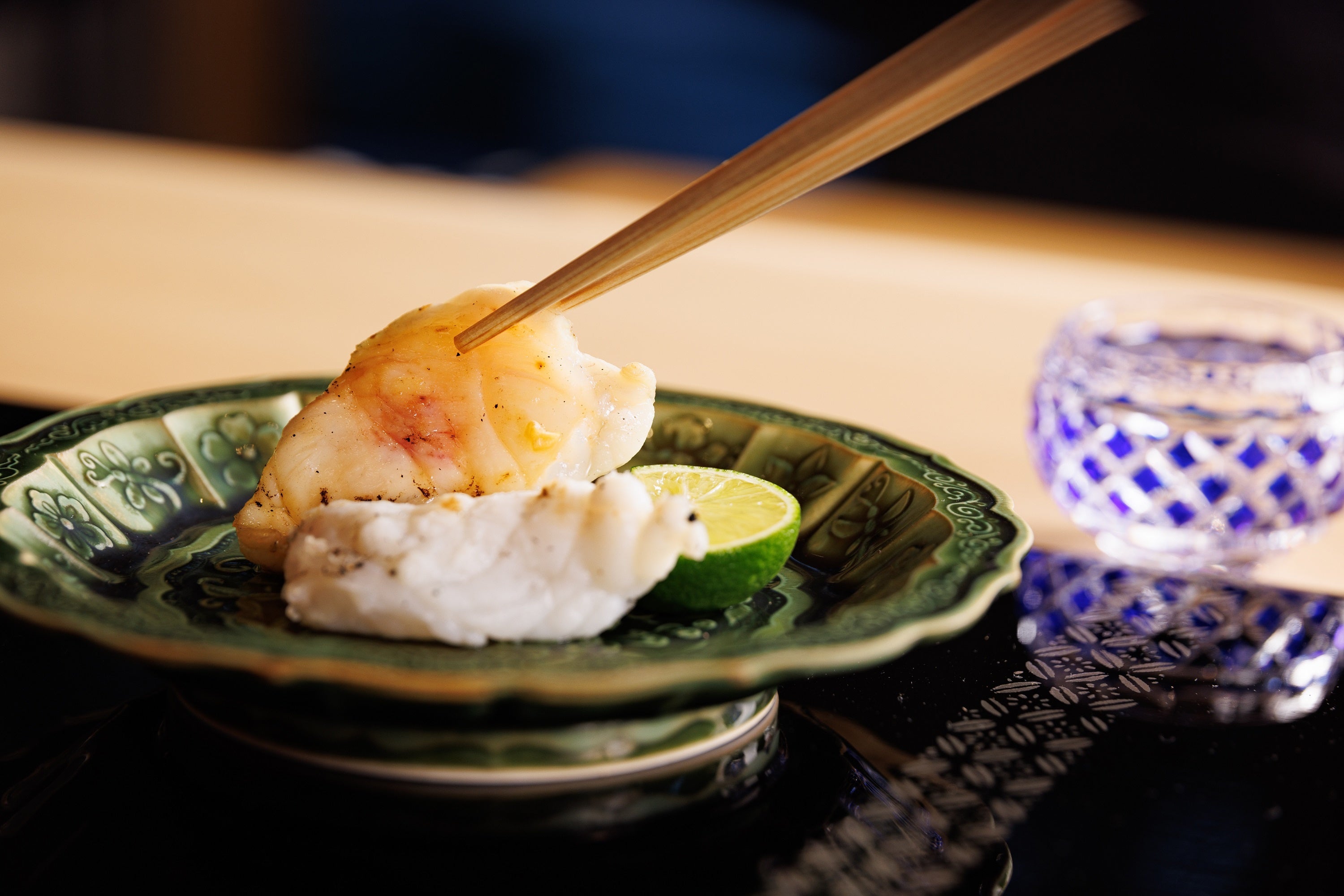 ふぐの２種焼き