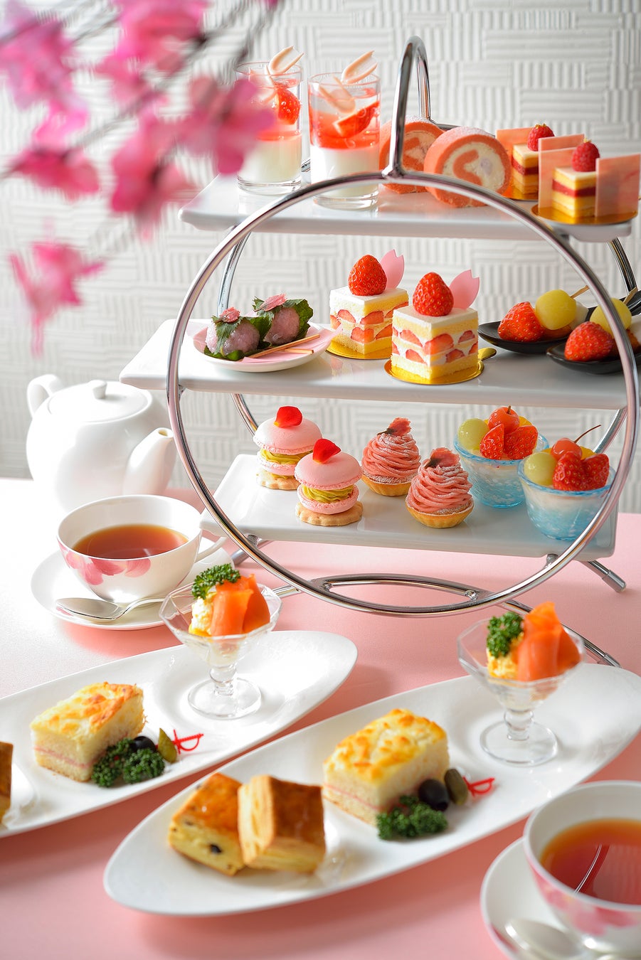 ホテル イースト21東京 春到来 心躍る桜とベリーのアフタヌーンティーセット オークラ ホテルズ リゾーツのプレスリリース ホテル イースト21東京 春到来 心躍る桜とベリーのアフタヌーンティーセット オークラ ホテルズ リゾーツのプレスリリース