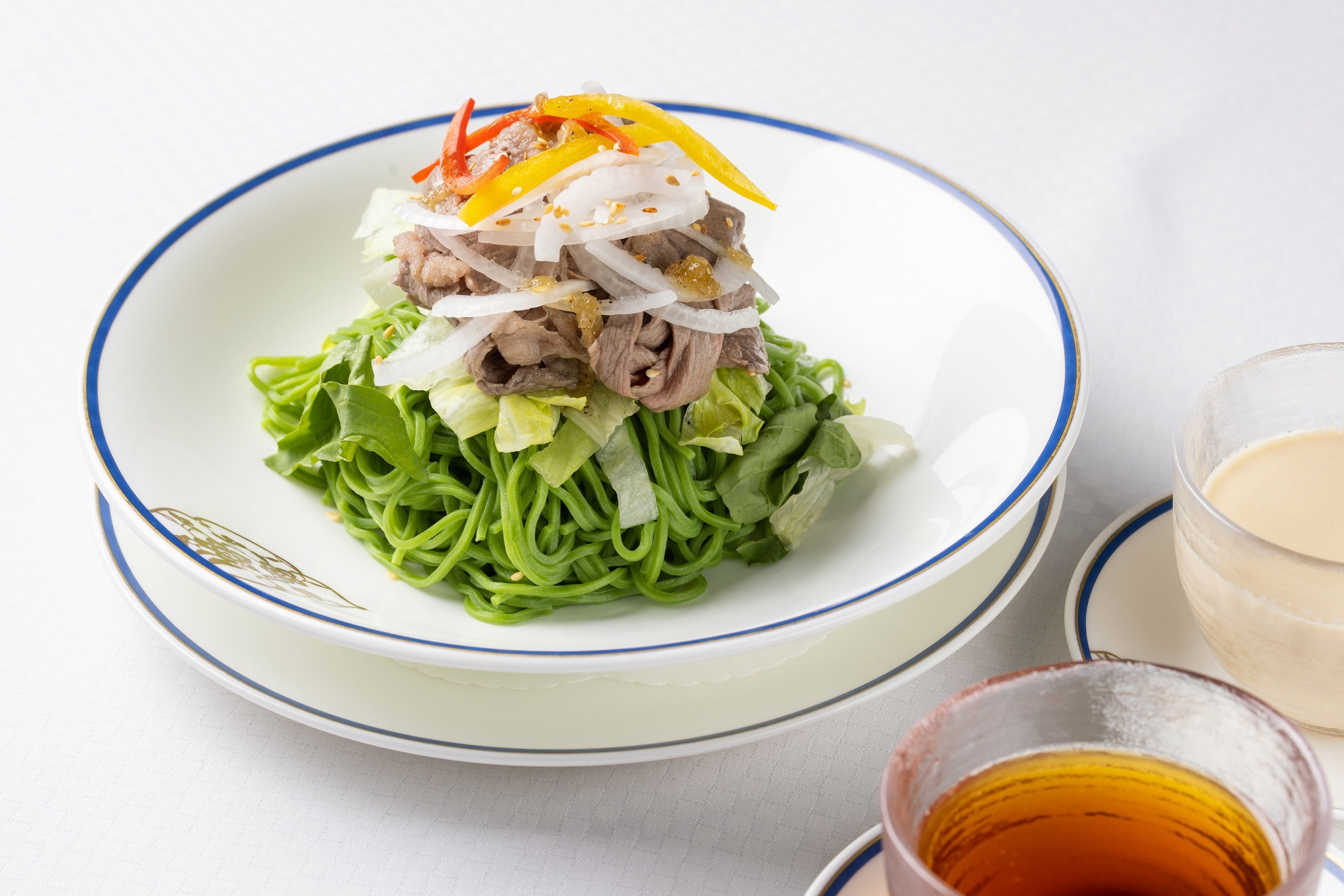 中国料理「桃花林」 牛しゃぶ冷やしそば