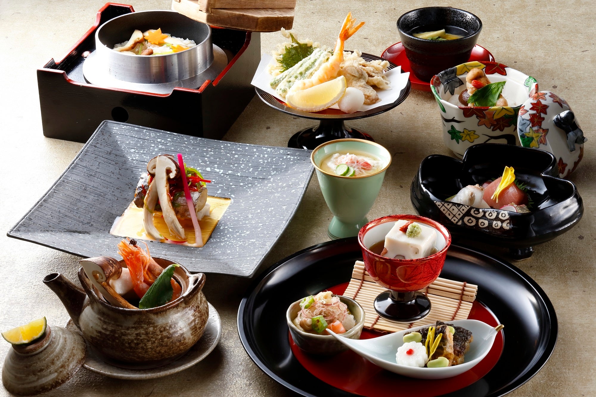 「松茸会席」9月