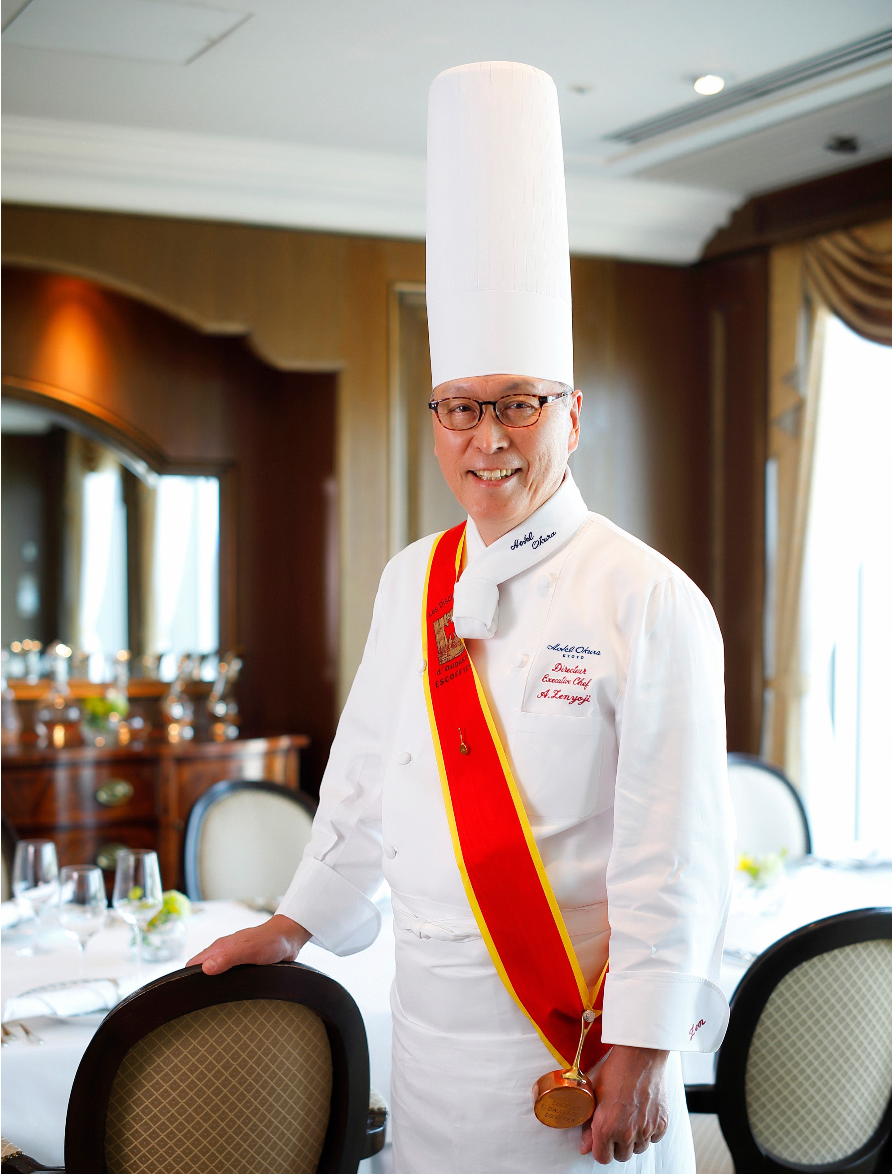 ＜写真＞ホテルオークラ京都総料理長 善養寺明