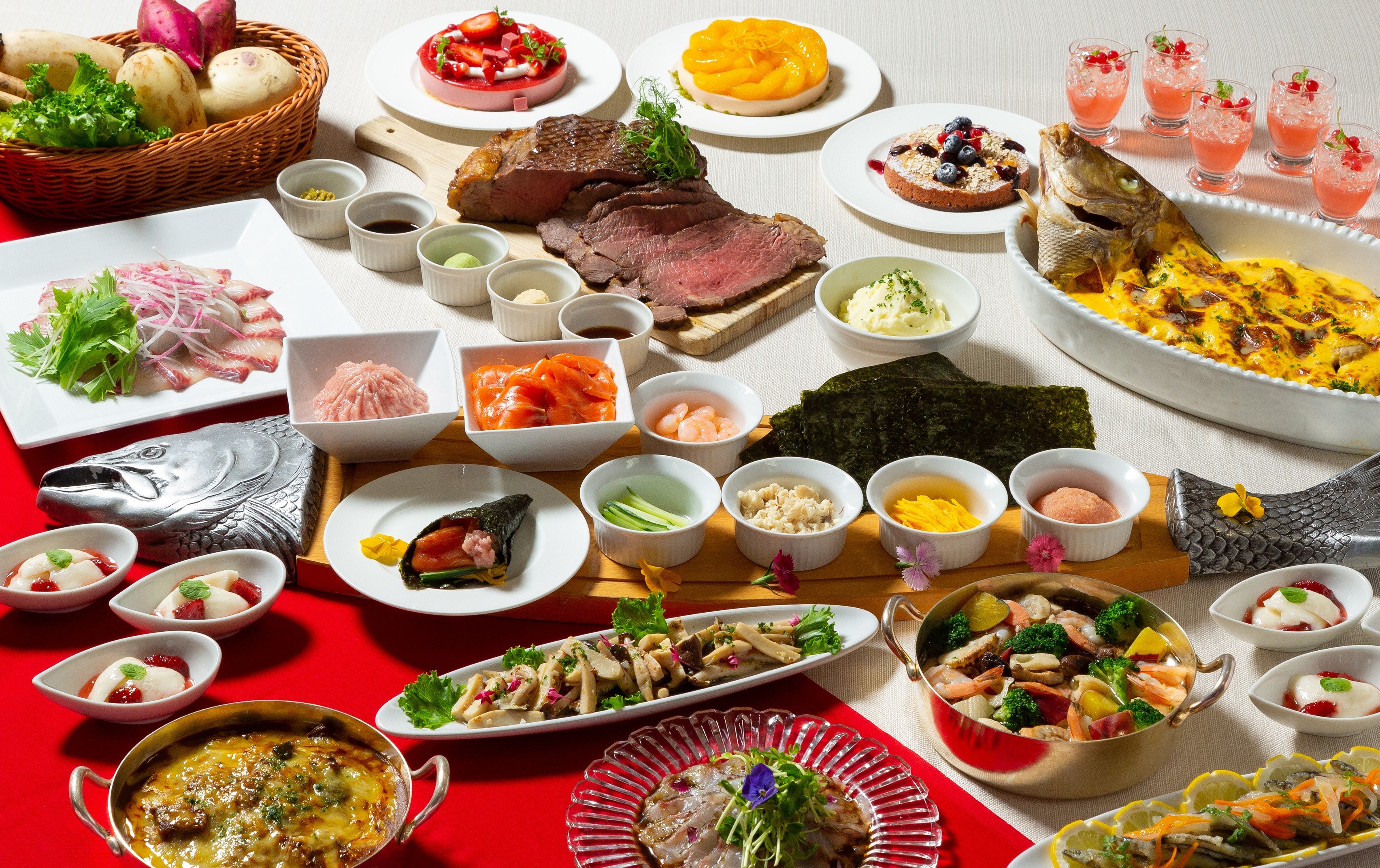 カフェテラス「カメリア」西九州開業記念～秋のうまかもんブッフェ～