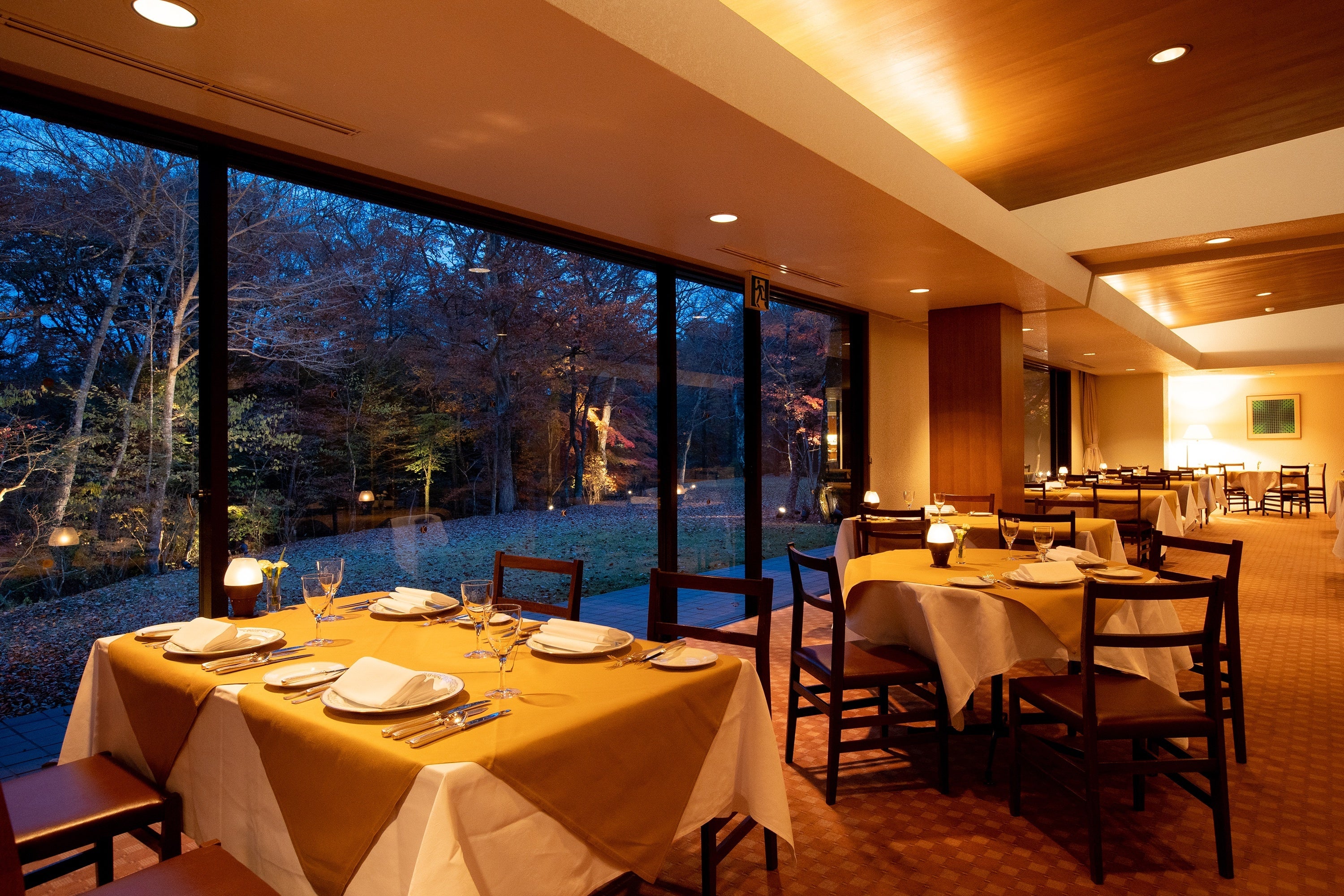 レストラン　夜