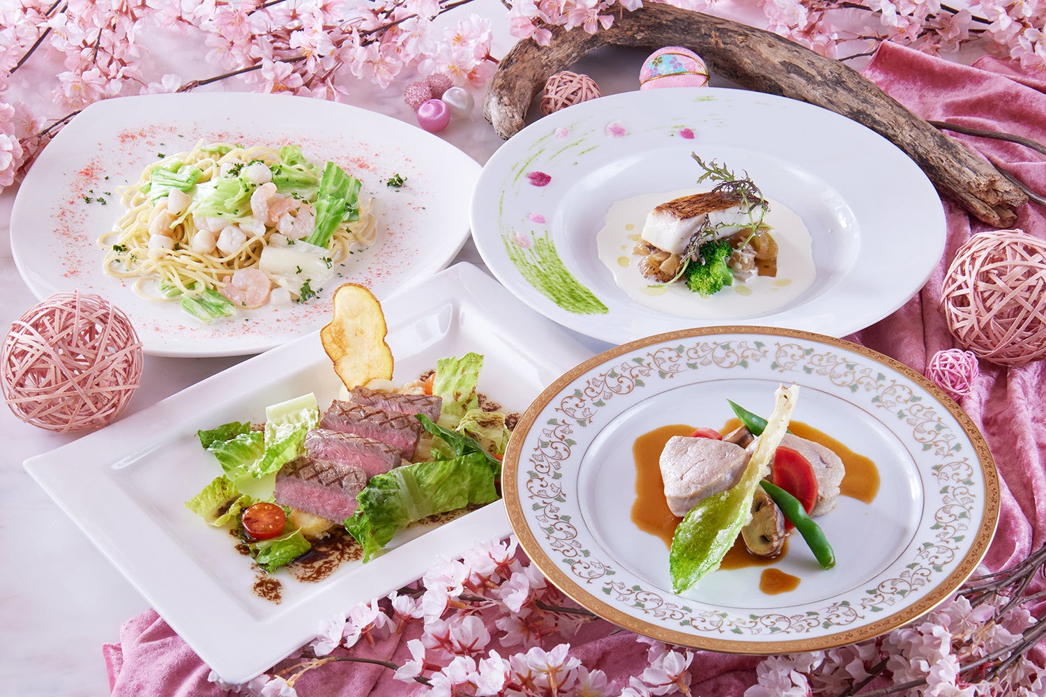 シーズナルセレクトランチ ～サクラクルール～