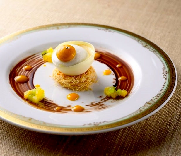 デザート部門優勝作品「クレム ウフ」