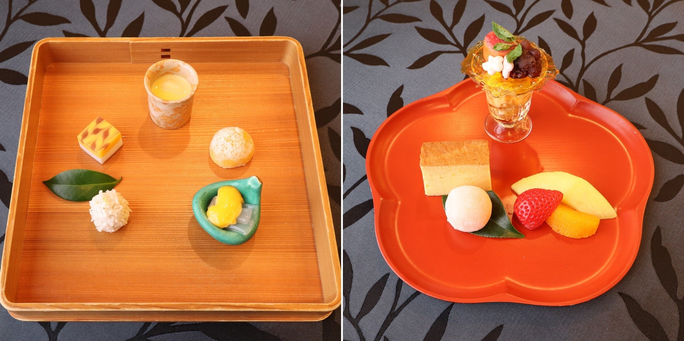 左から ＜デザート部門 2位＞ たま伍 ＜デザート部門 3位＞ 雪解のみぎり